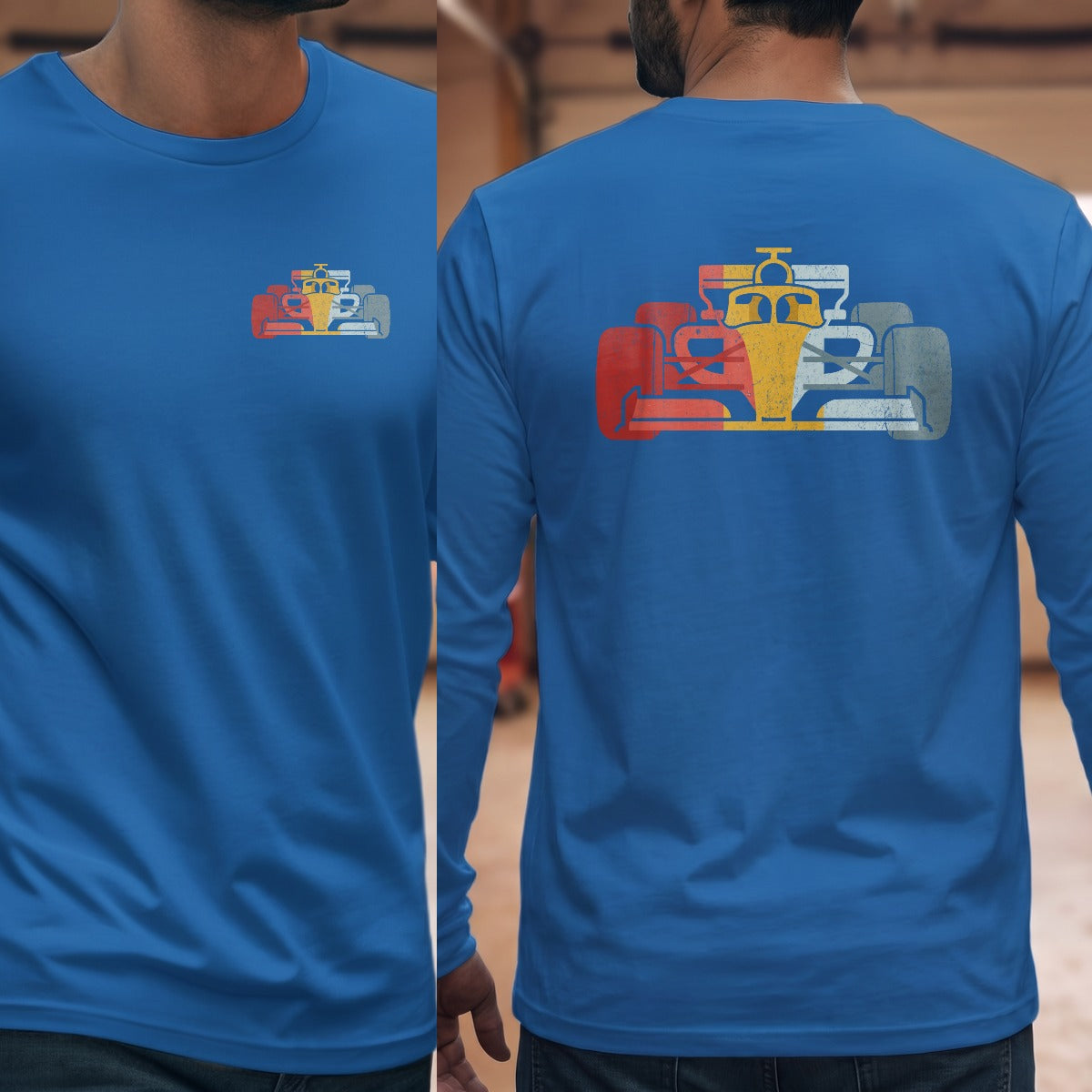 Royal | Left Chest + Back