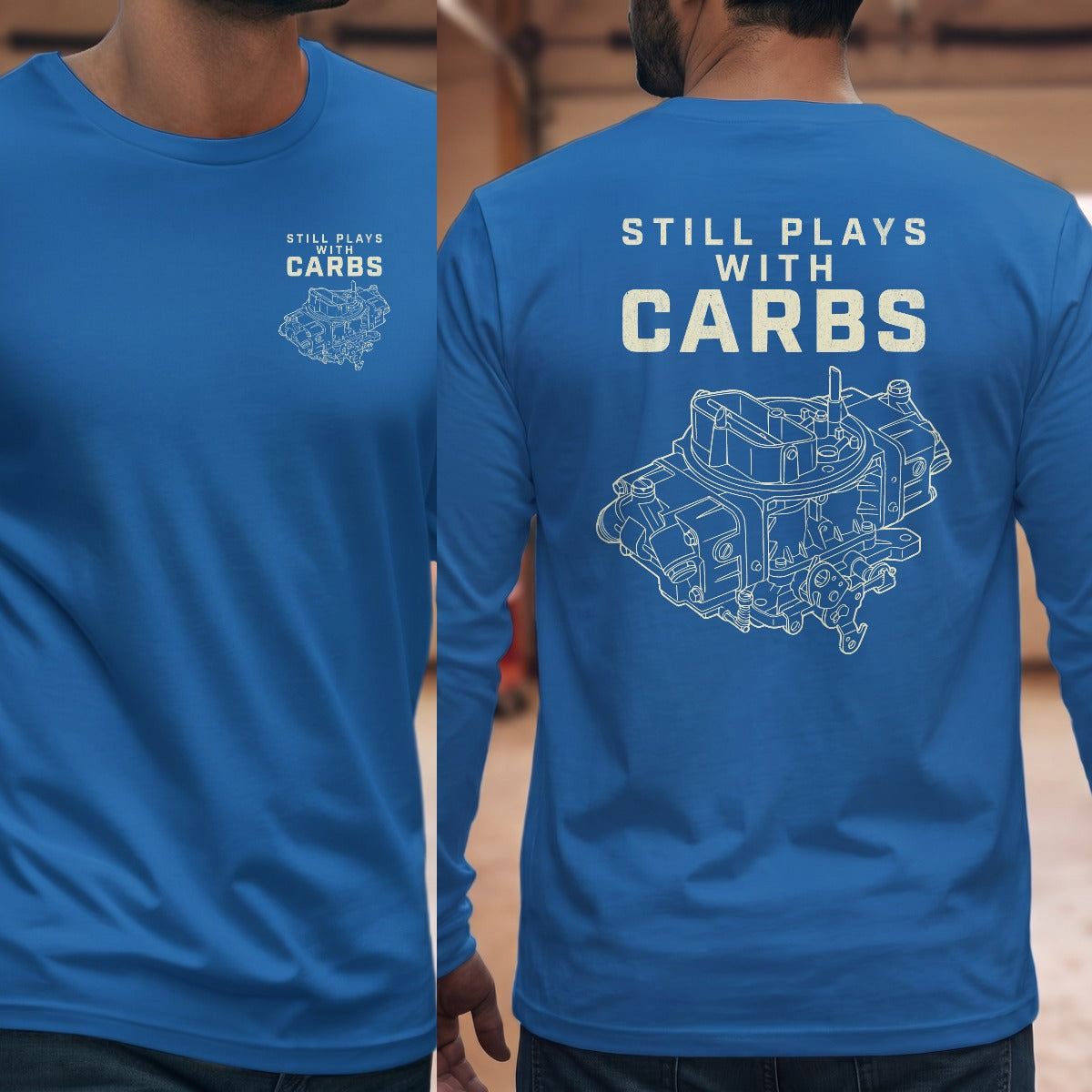 Royal | Left Chest + Back