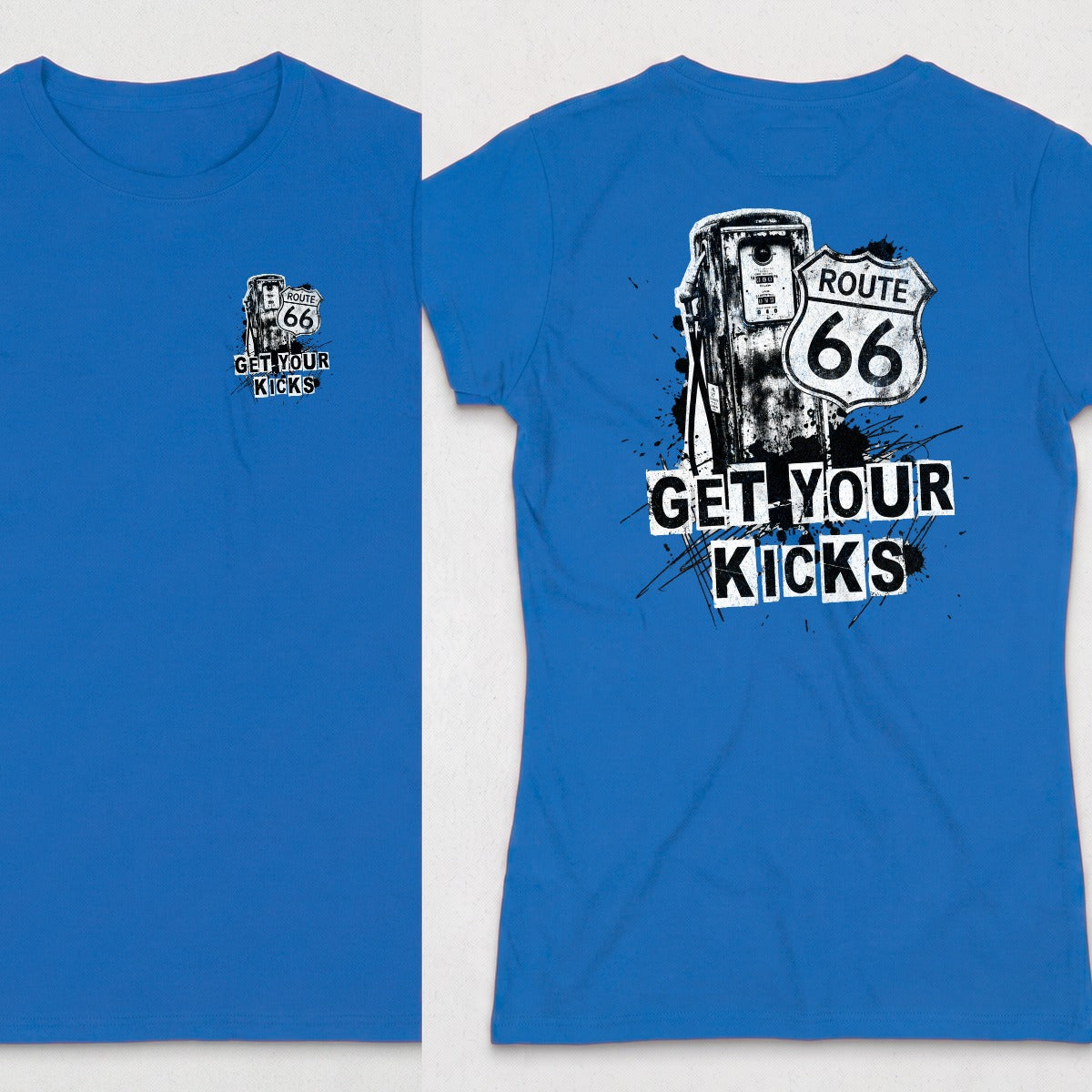 Royal | Left Chest + Back