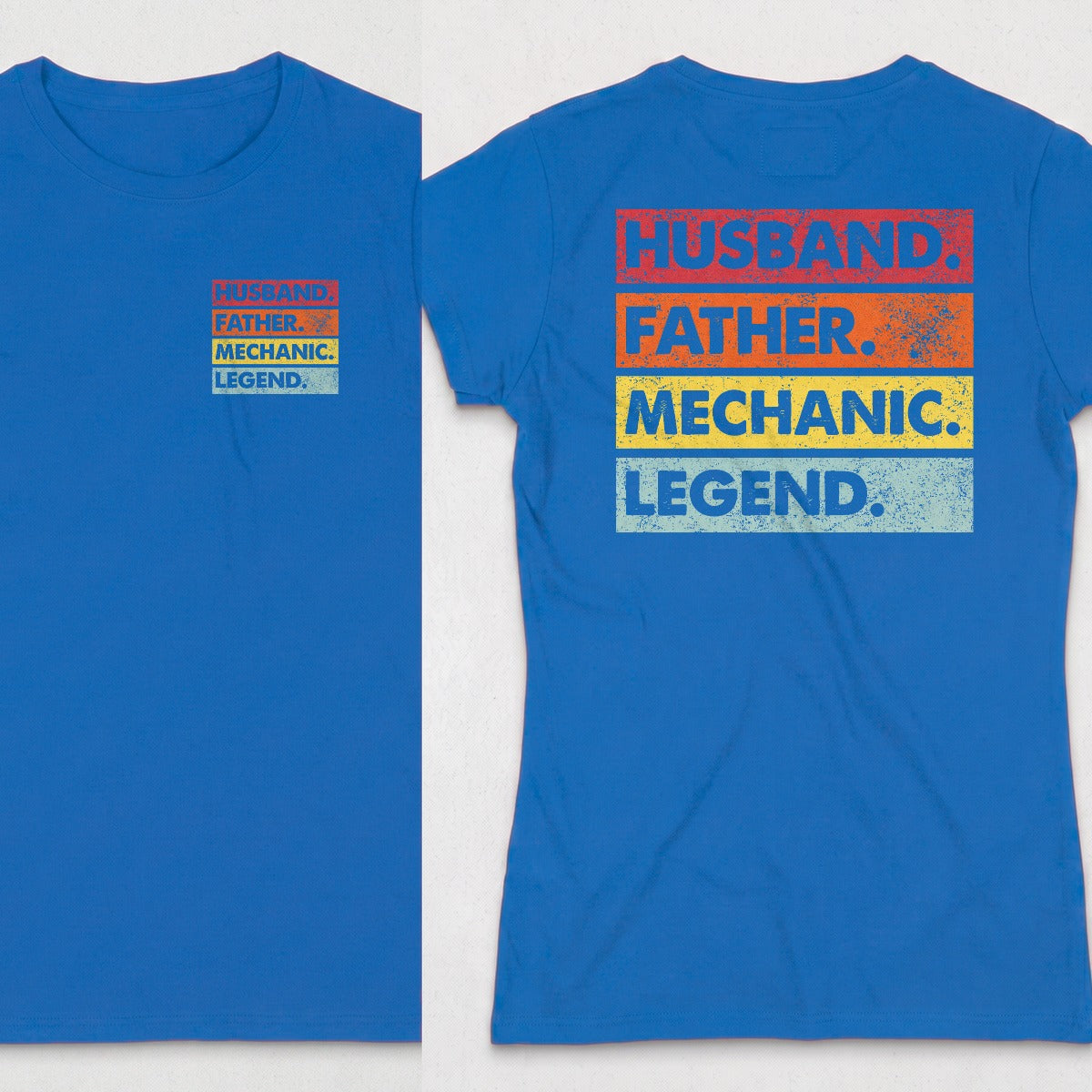 Royal | Left Chest + Back