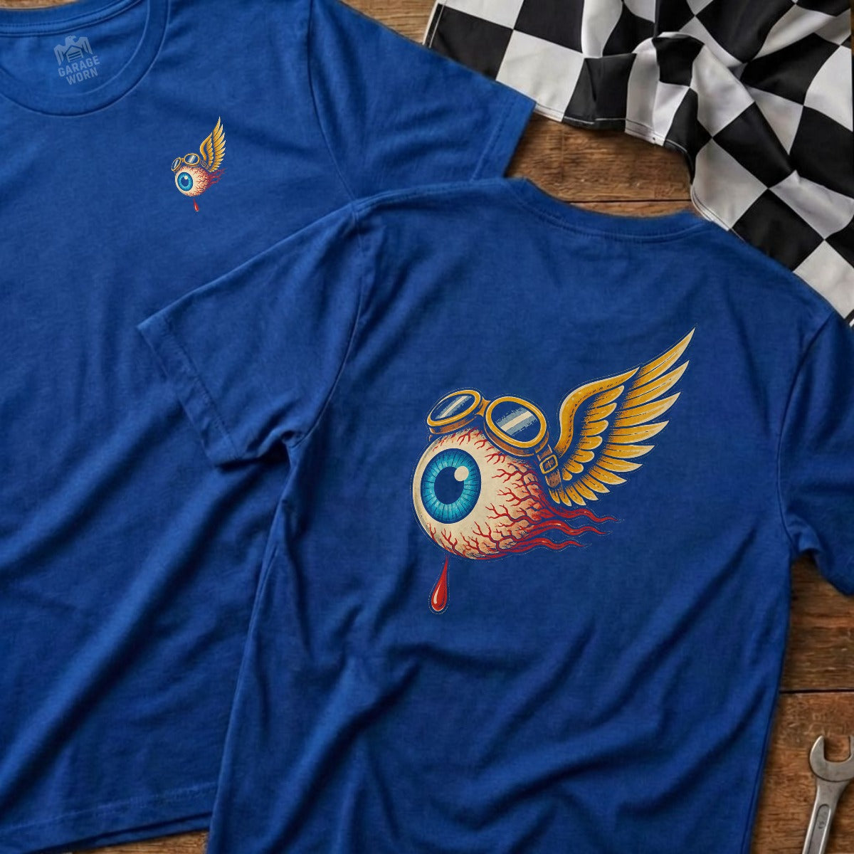 Royal | Left Chest + Back