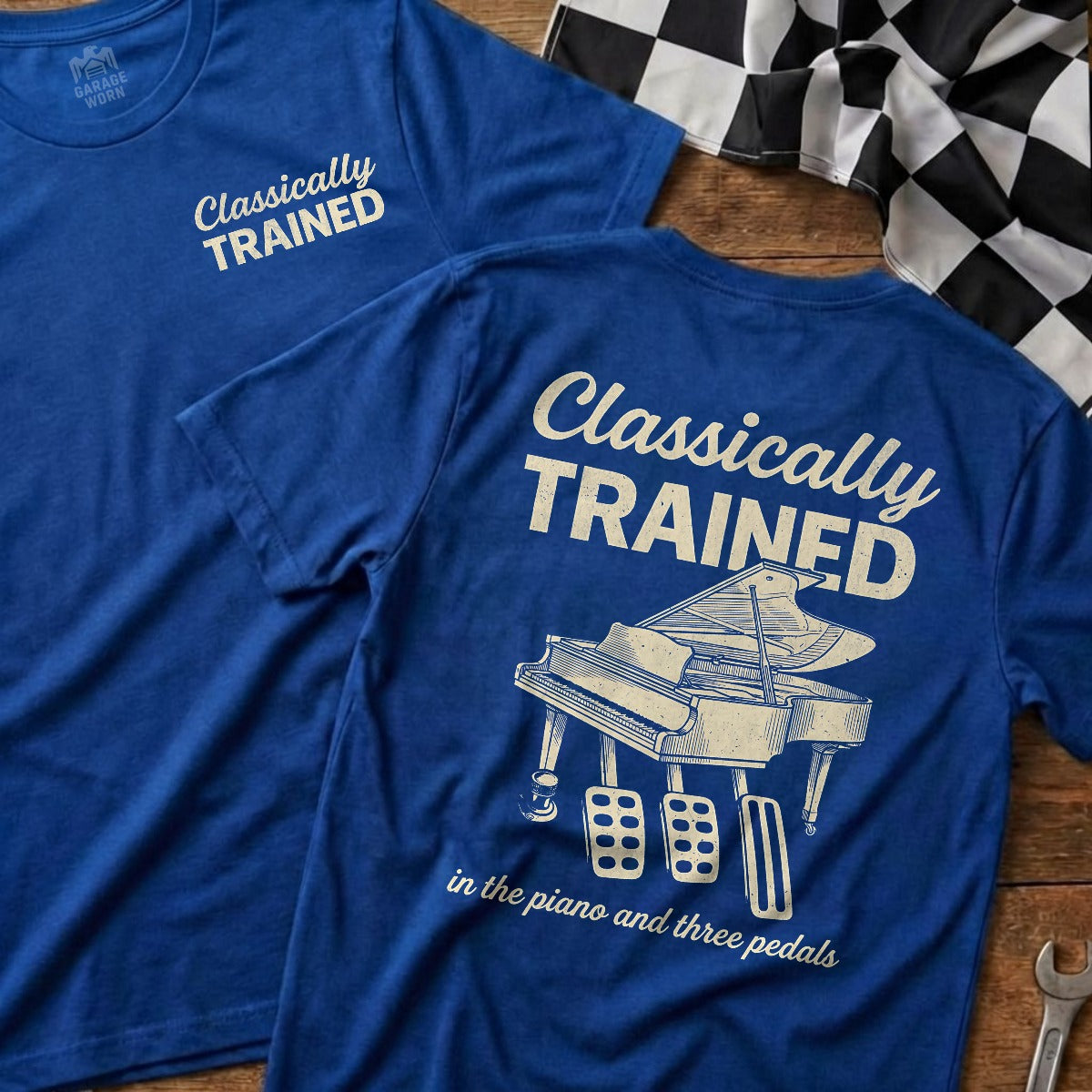 Royal | Left Chest + Back