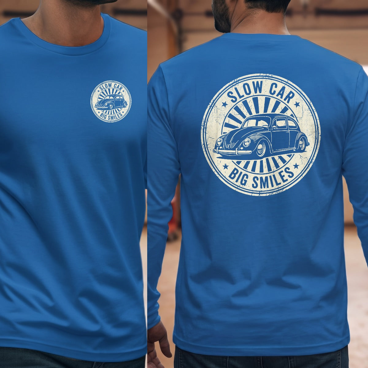 Royal | Left Chest + Back