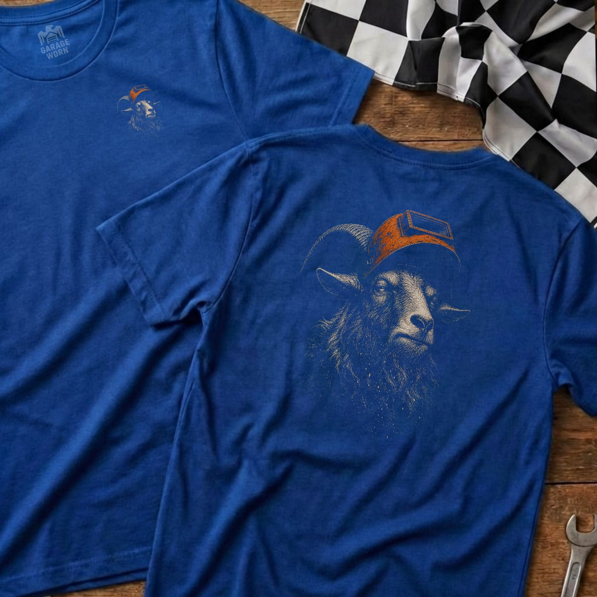 Royal | Left Chest + Back