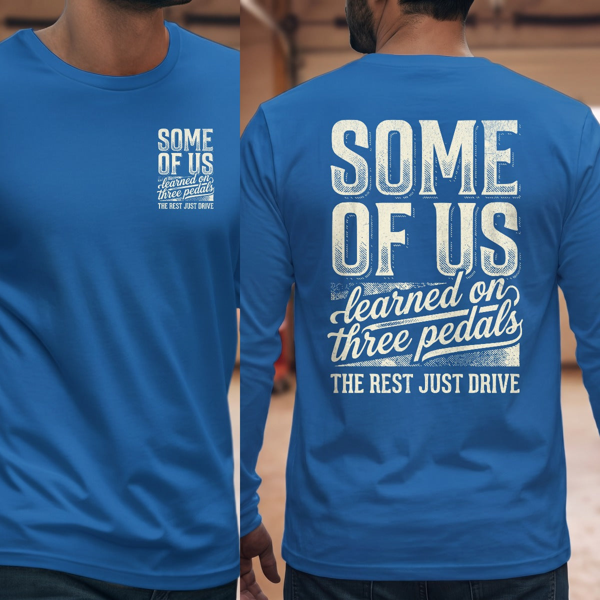 Royal | Left Chest + Back