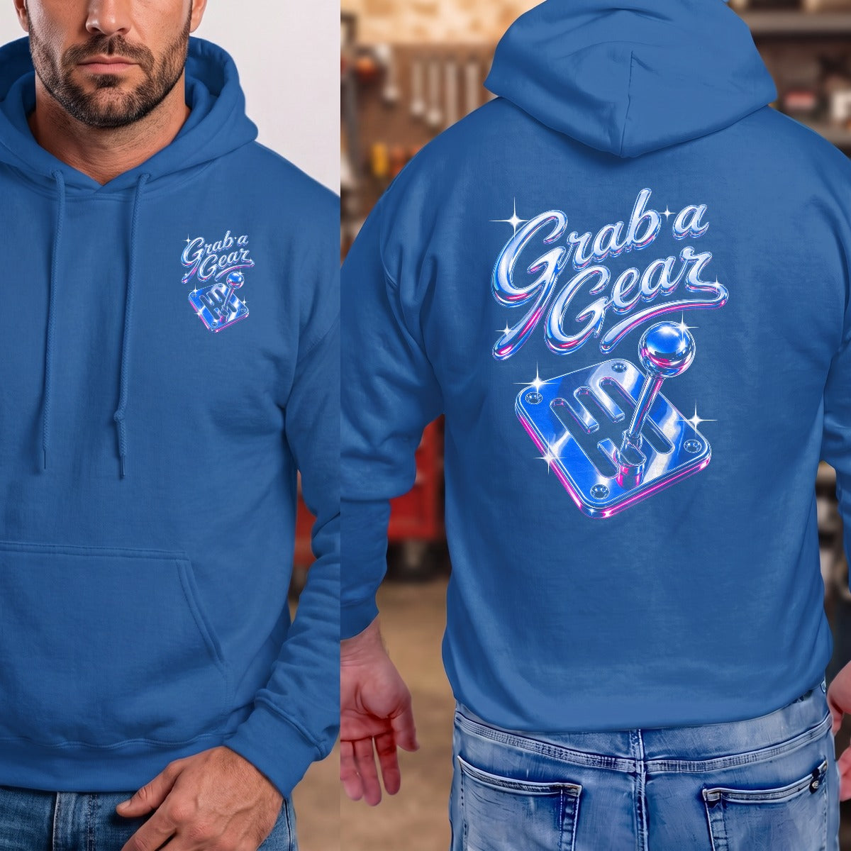 Royal | Left Chest + Back