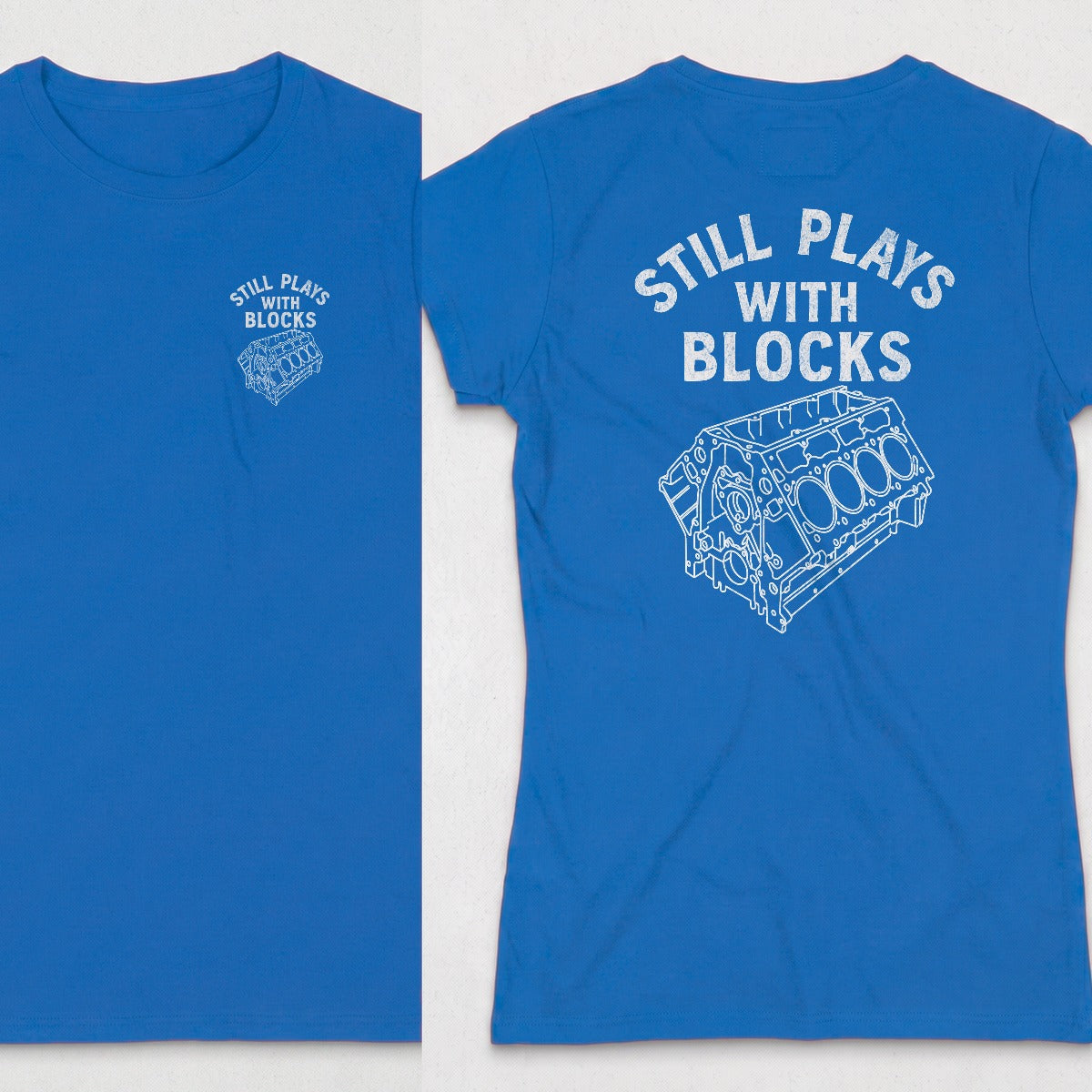 Royal | Left Chest + Back