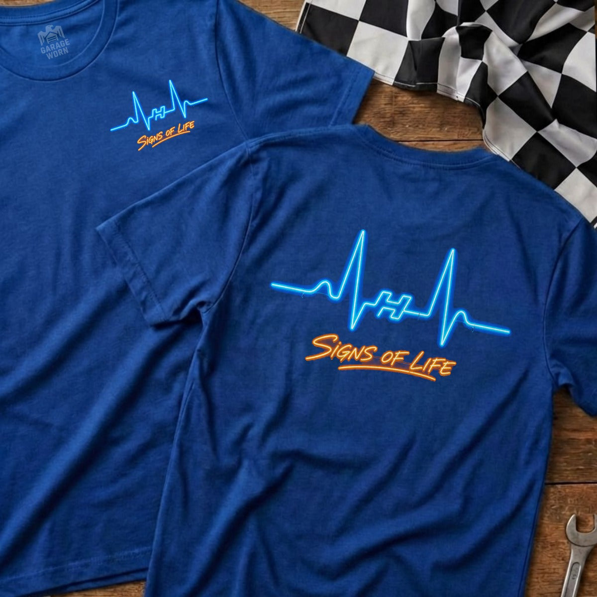 Royal | Left Chest + Back