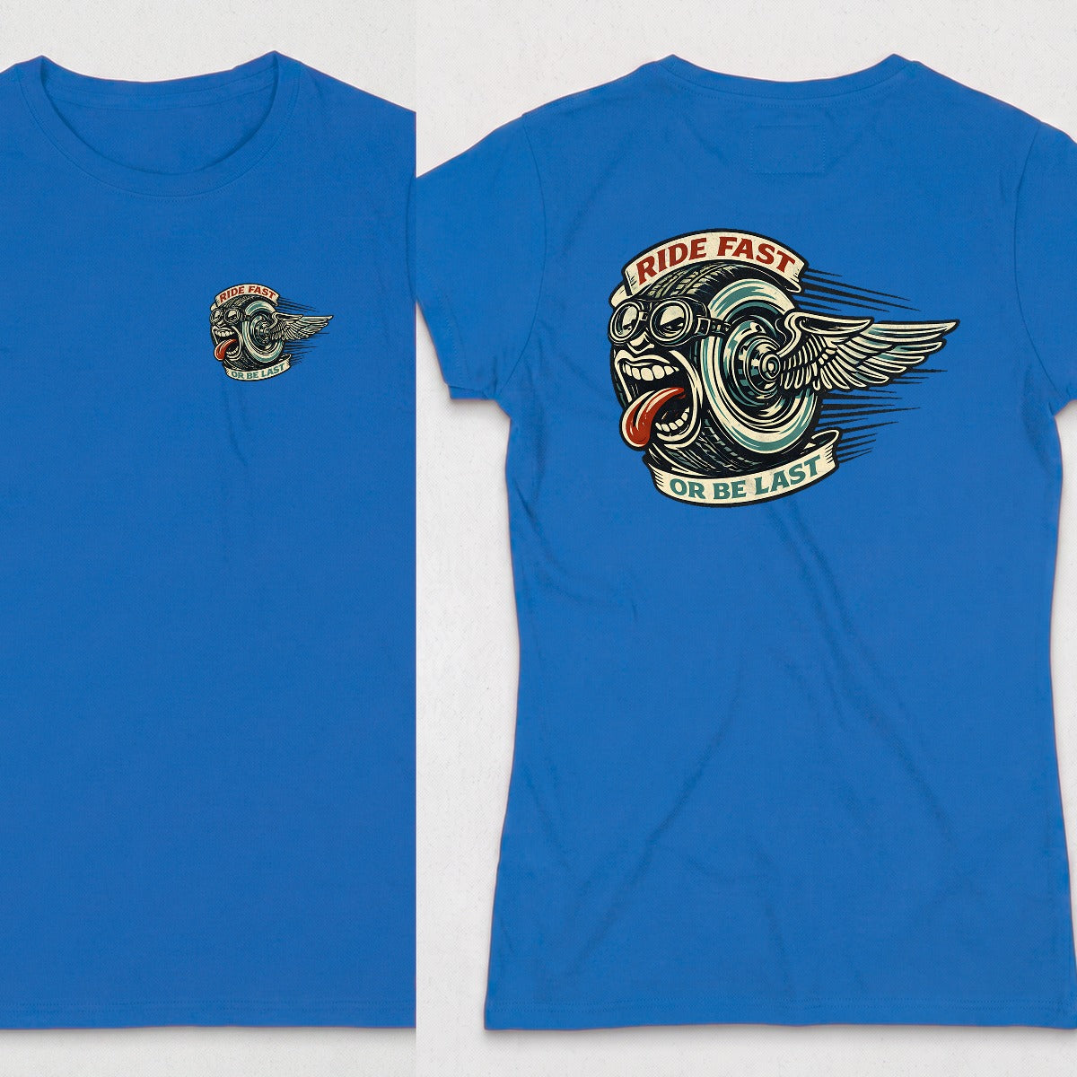Royal | Left Chest + Back