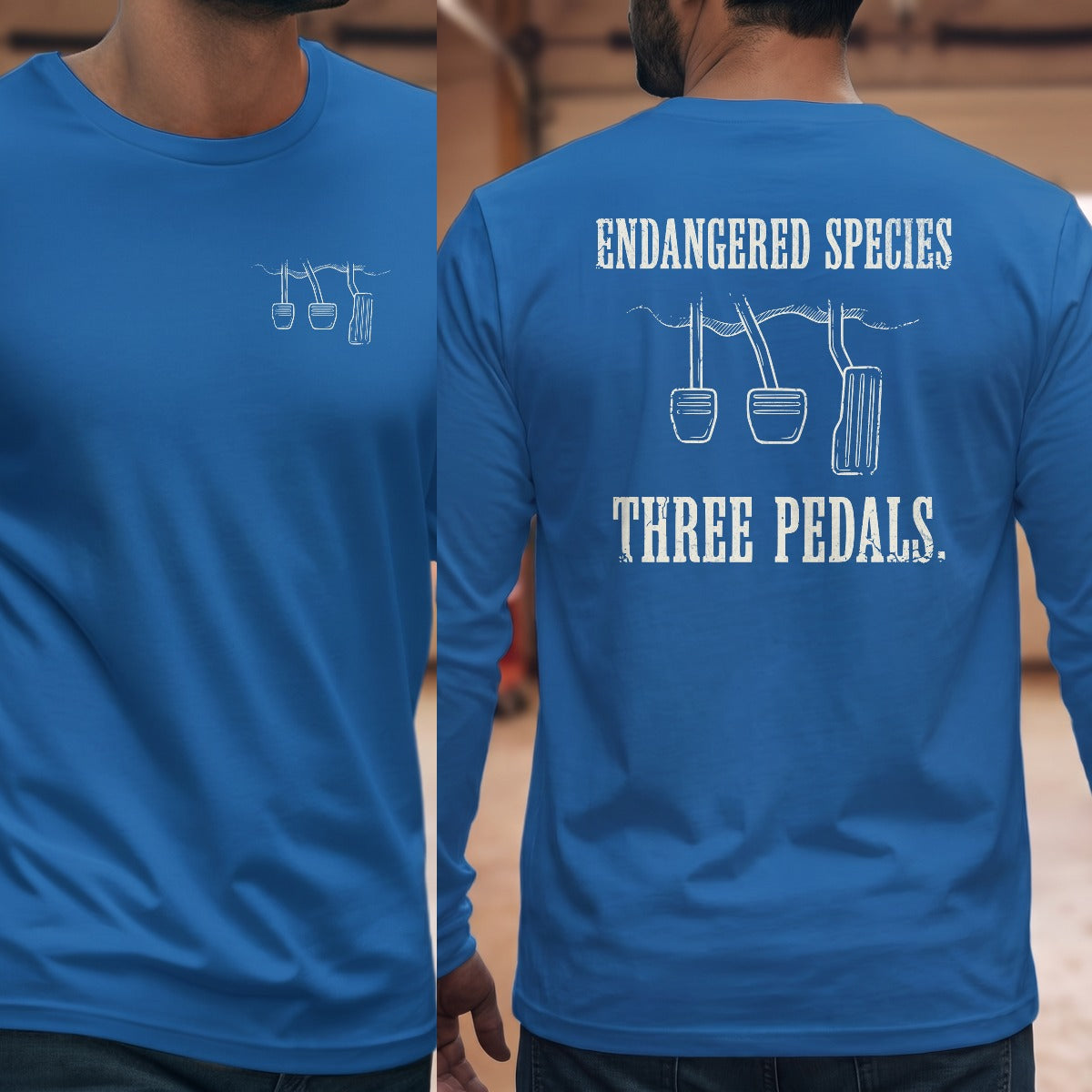 Royal | Left Chest + Back