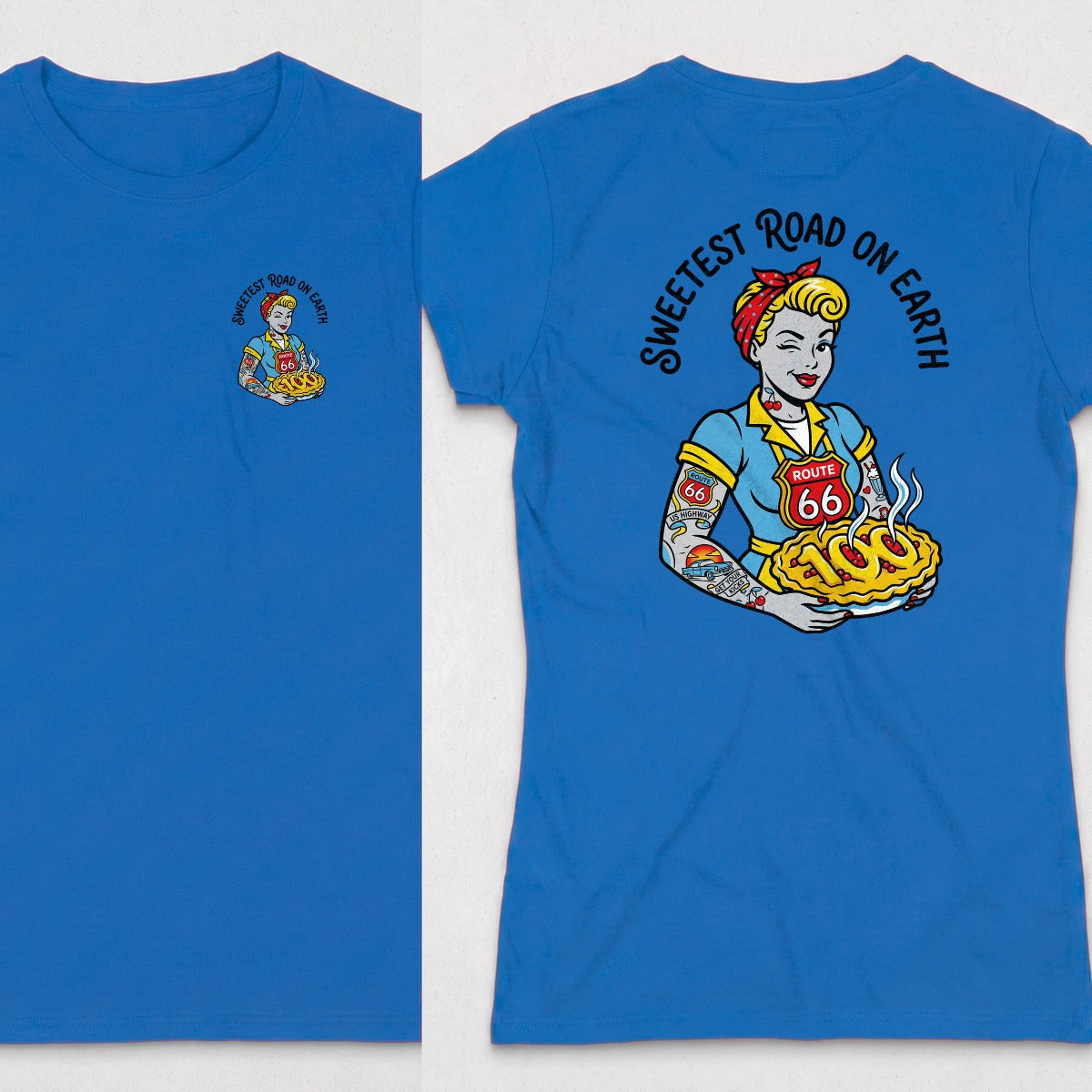 Royal | Left Chest + Back