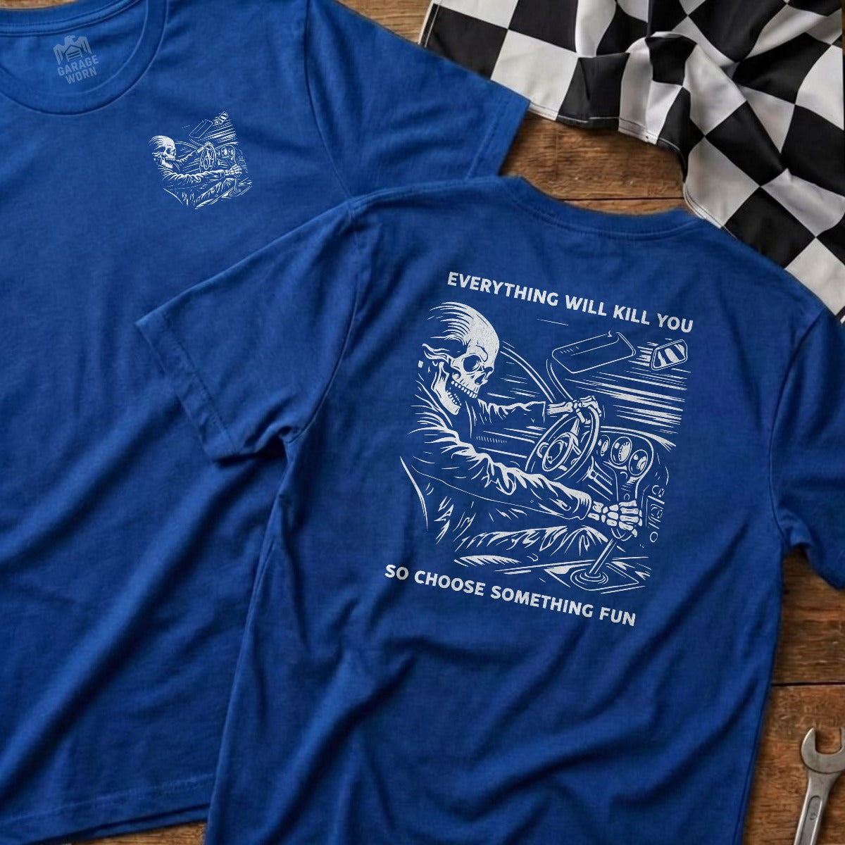 Royal | Left Chest + Back