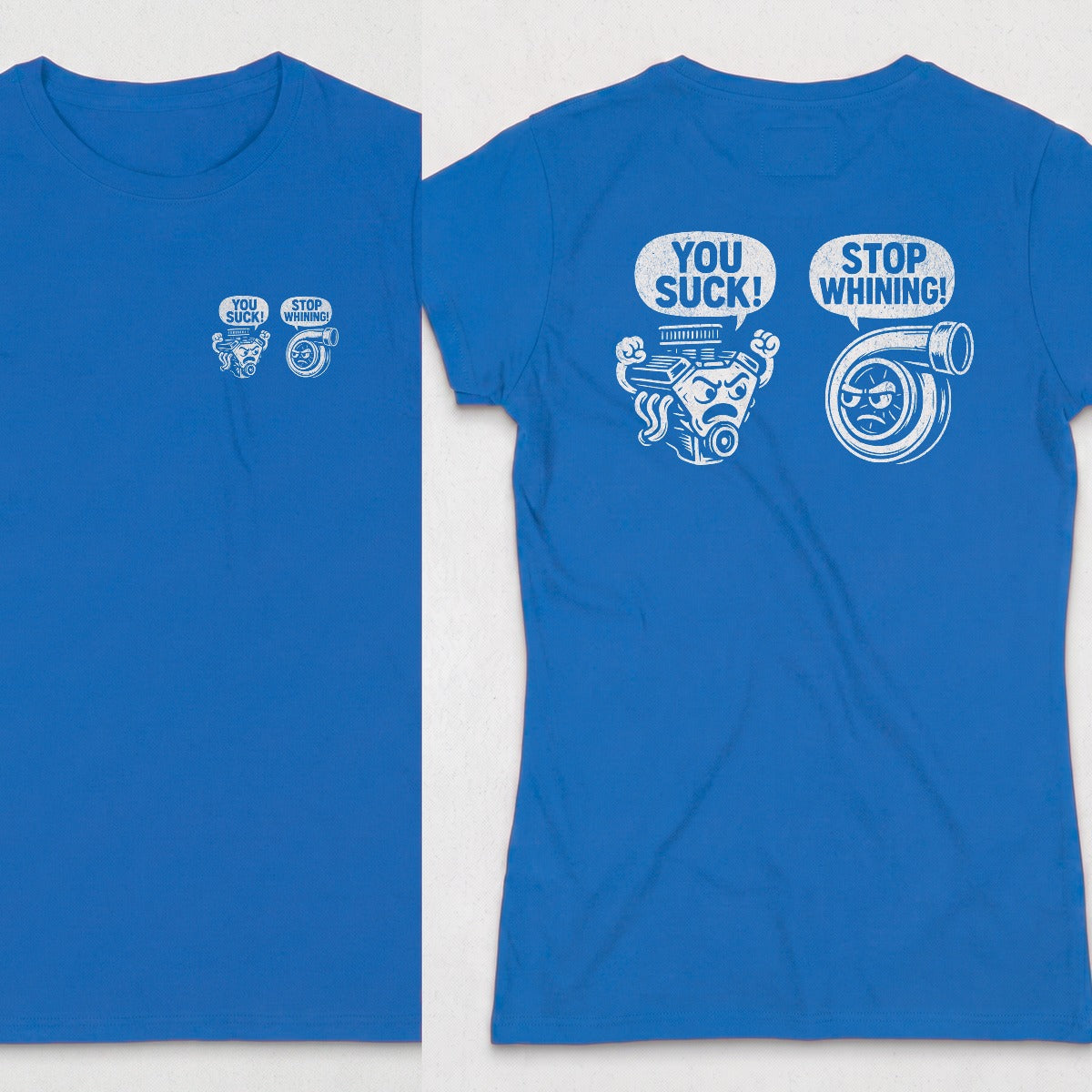 Royal | Left Chest + Back