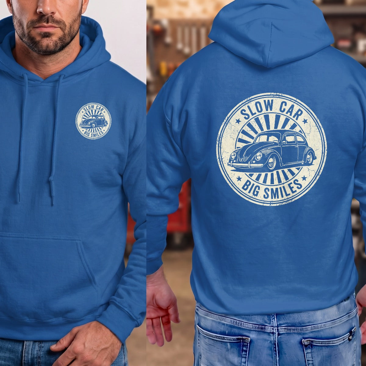 Royal | Left Chest + Back
