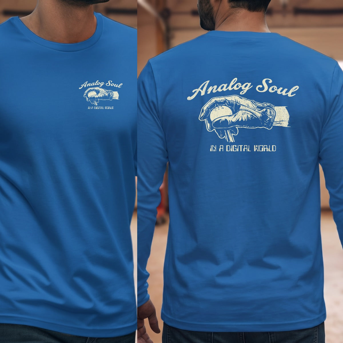 Royal | Left Chest + Back