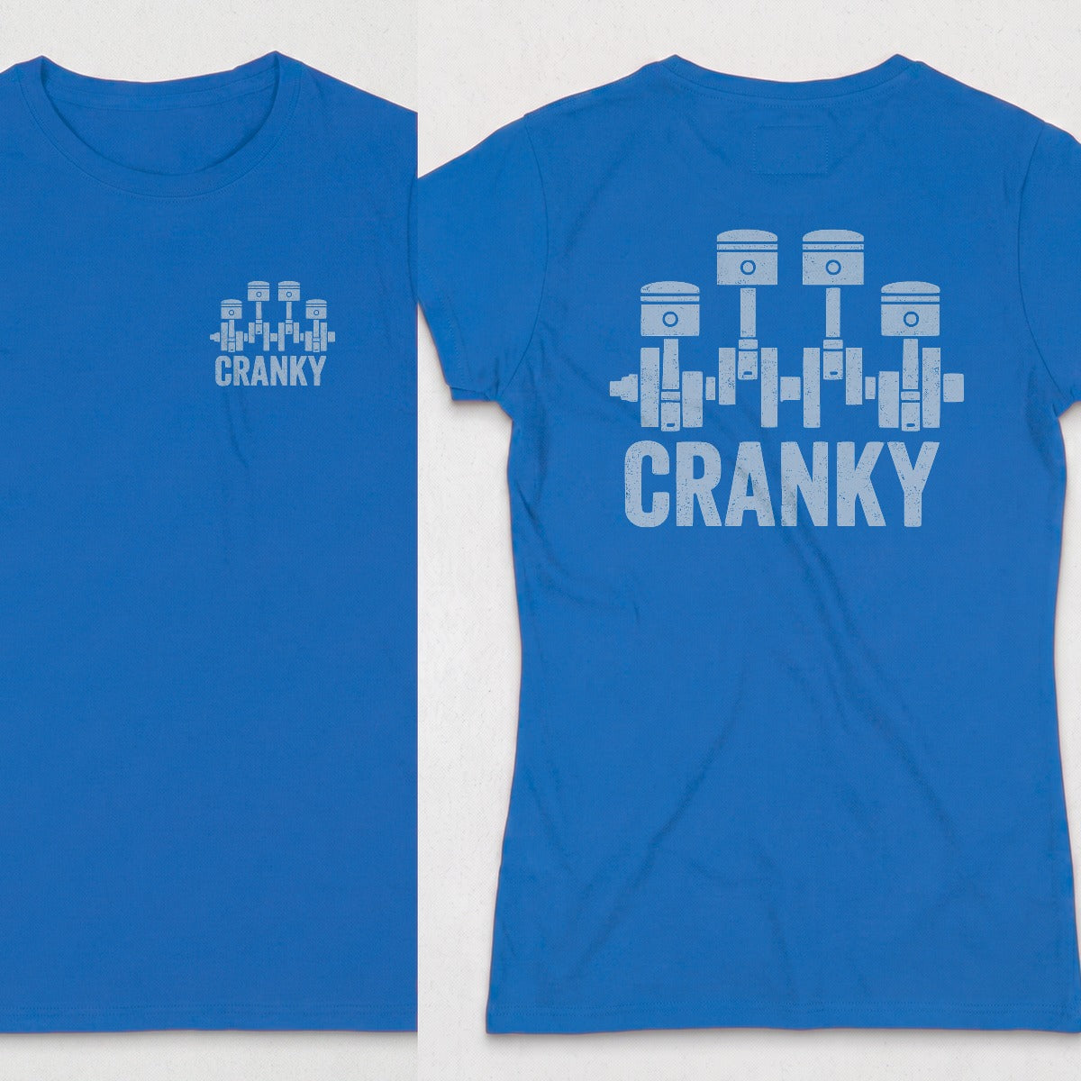 Royal | Left Chest + Back