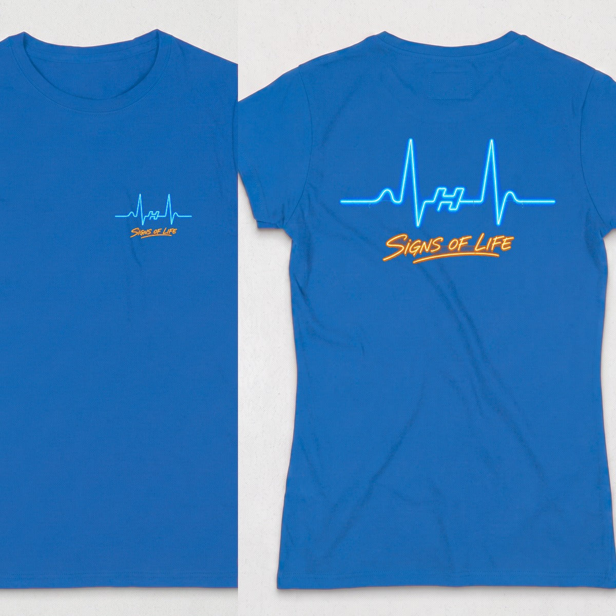 Royal | Left Chest + Back