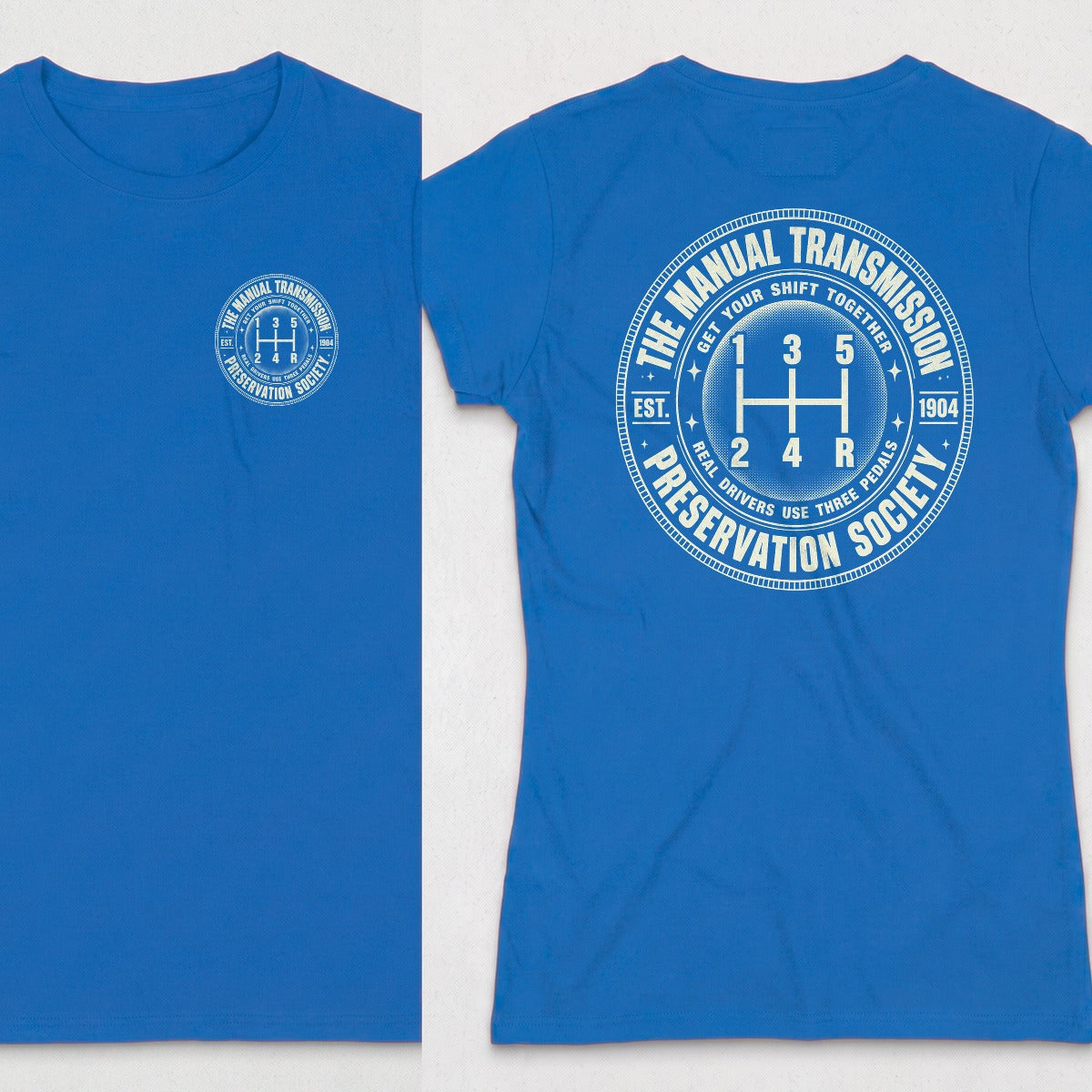 Royal | Left Chest + Back
