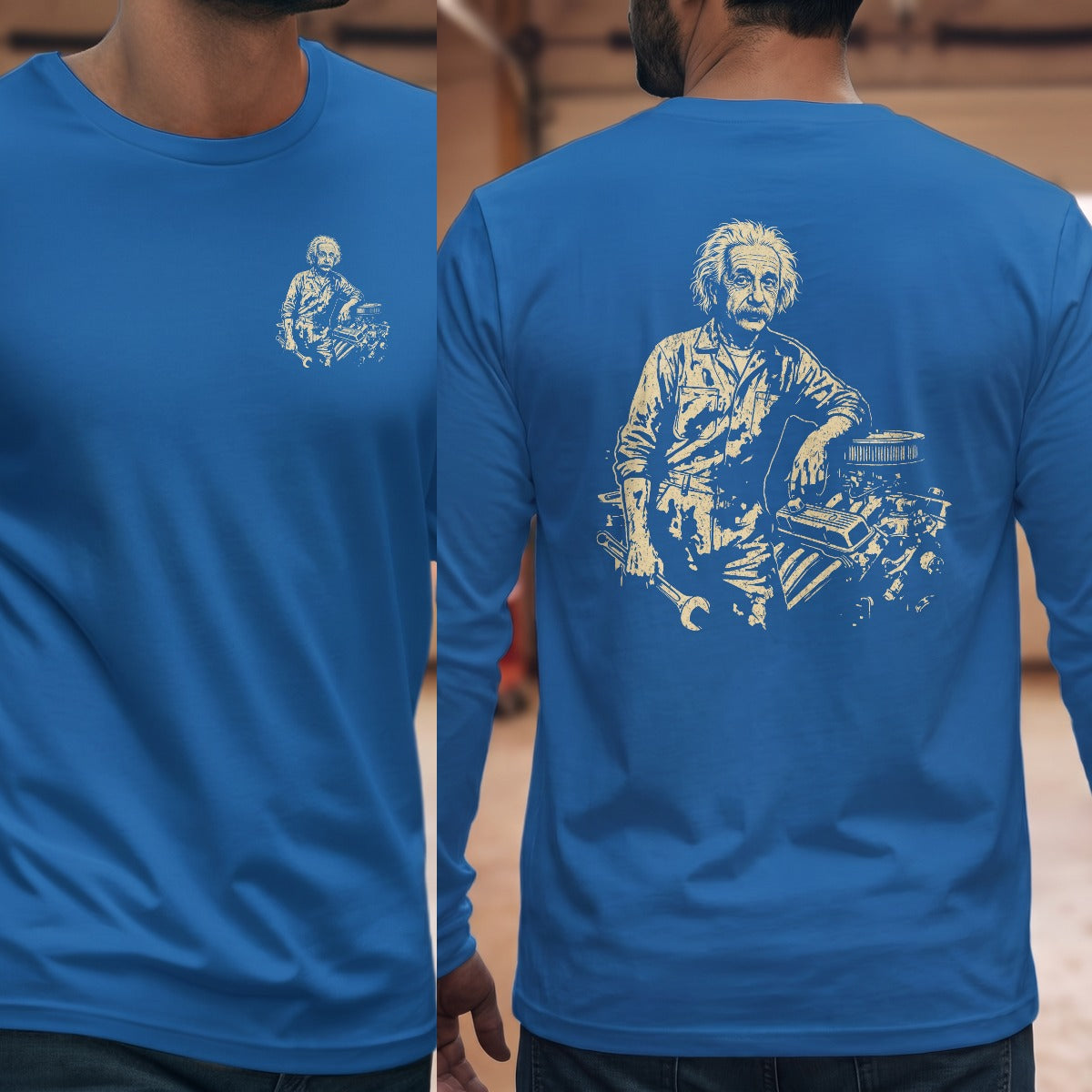 Royal | Left Chest + Back