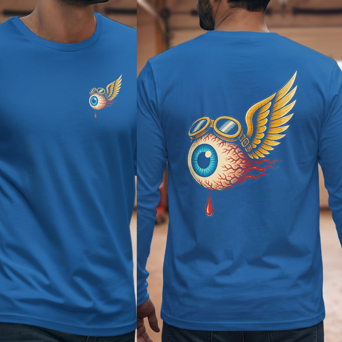 Royal | Left Chest + Back