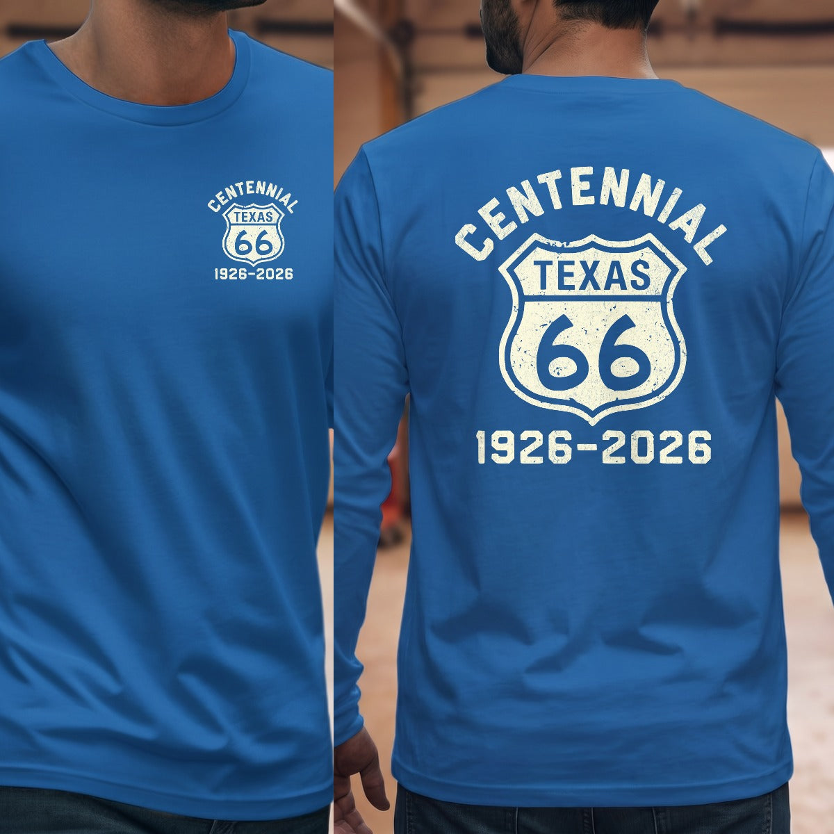Royal | Left Chest + Back