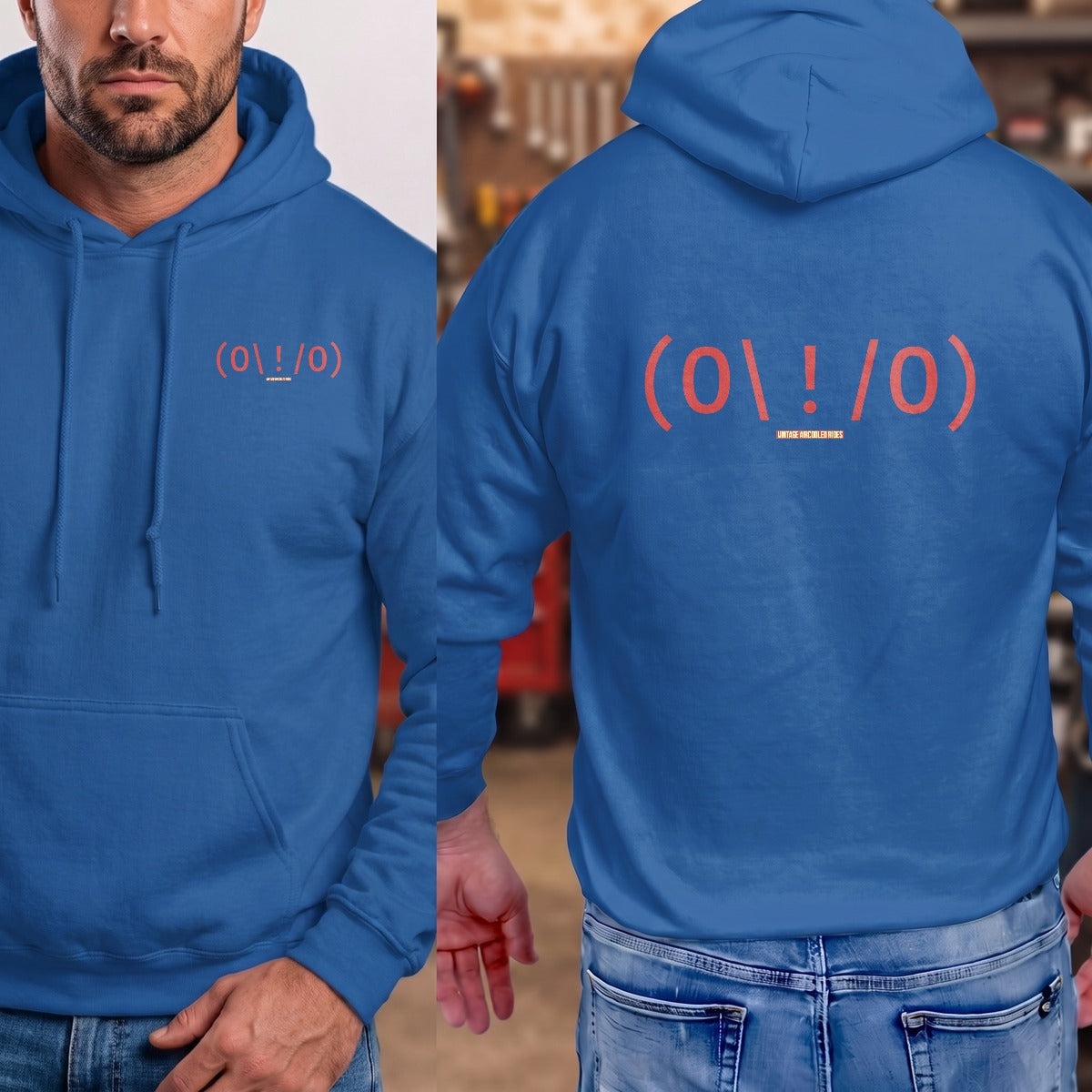 Royal | Left Chest + Back