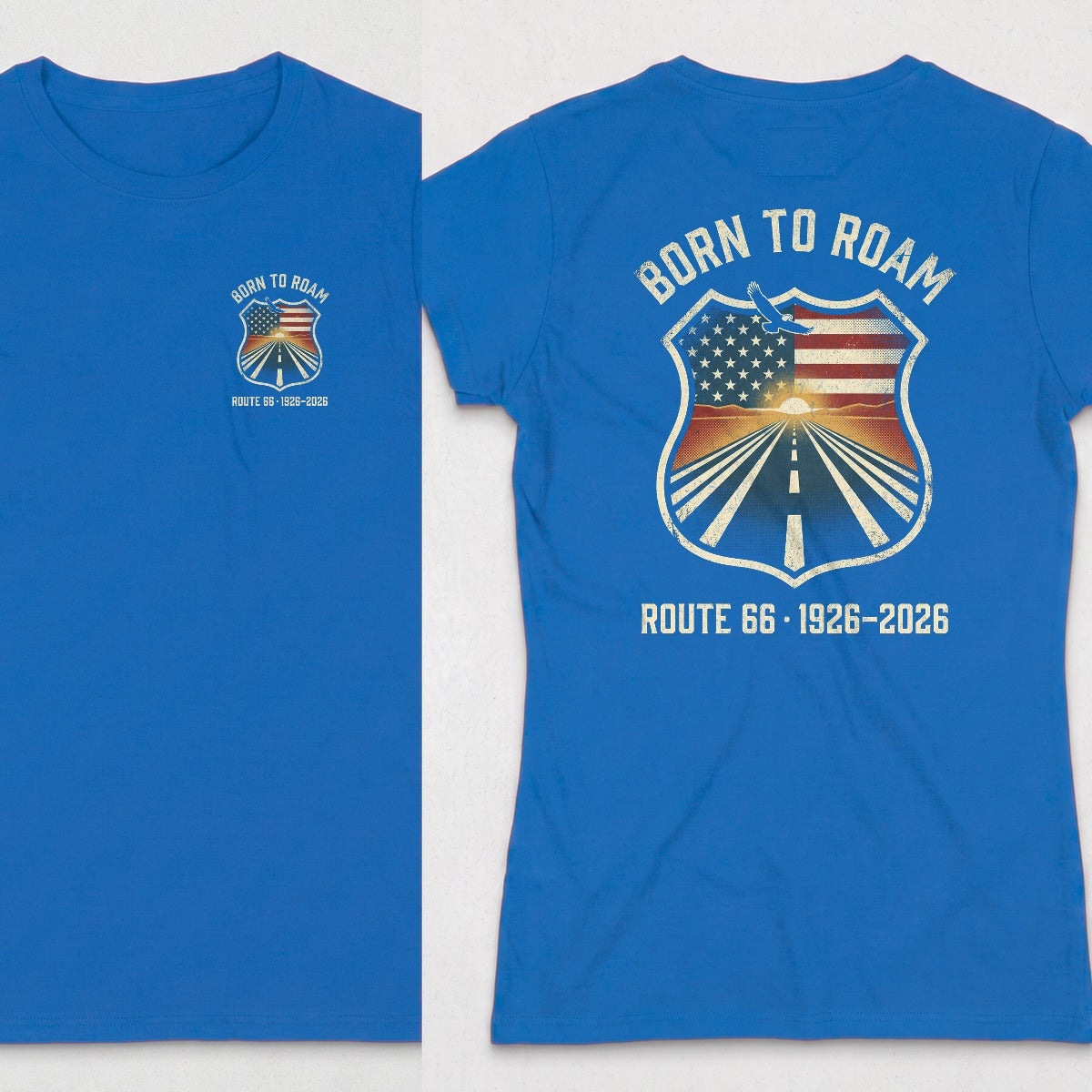 Royal | Left Chest + Back