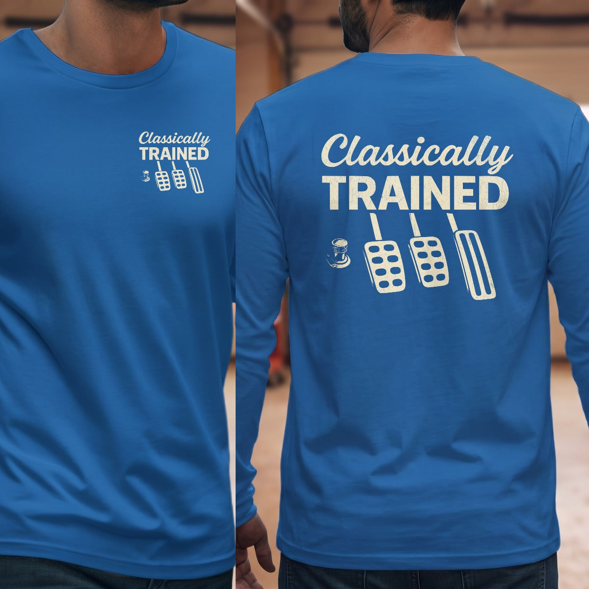 Royal | Left Chest + Back