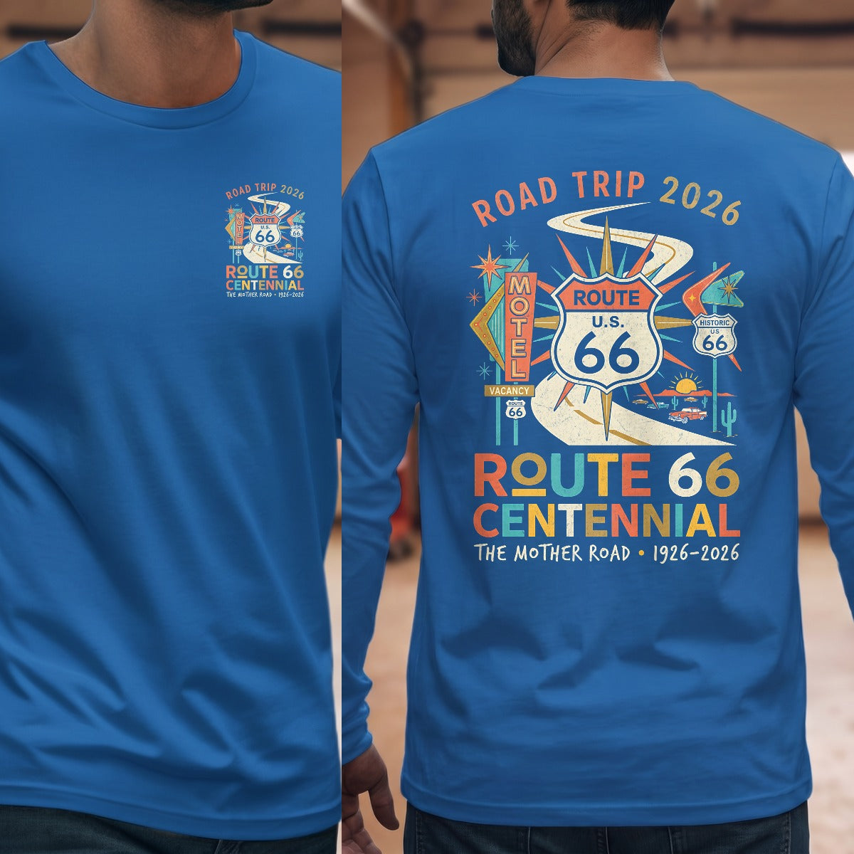 Royal | Left Chest + Back