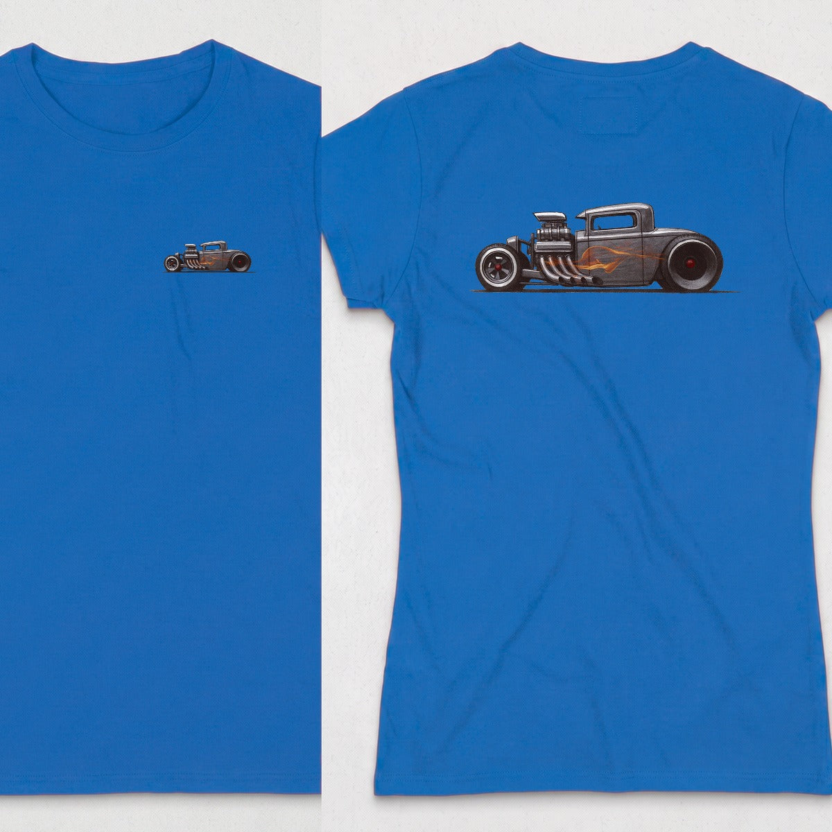 Royal | Left Chest + Back