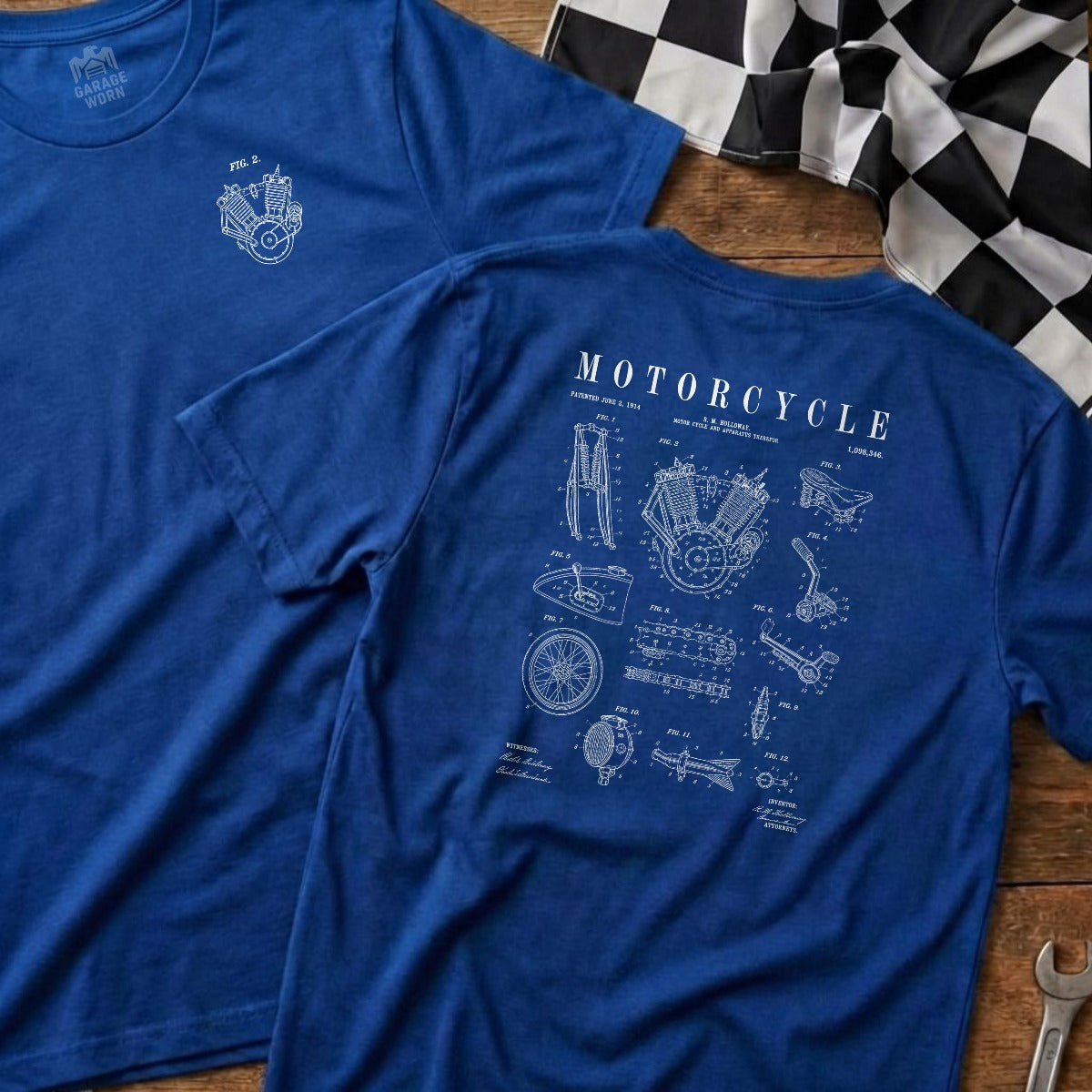 Royal | Left Chest + Back (refreshed)