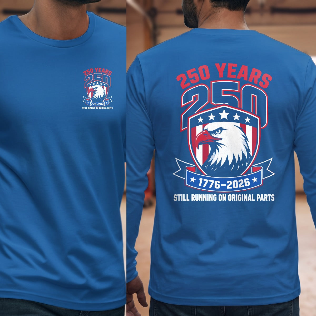 Royal | Left Chest + Back (refreshed)