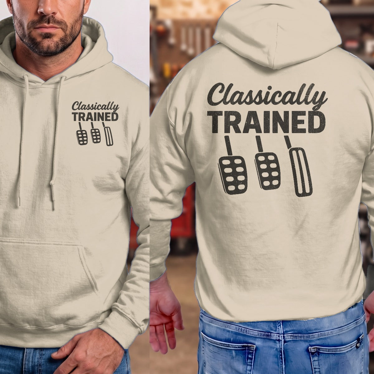 Sand | Left Chest + Back