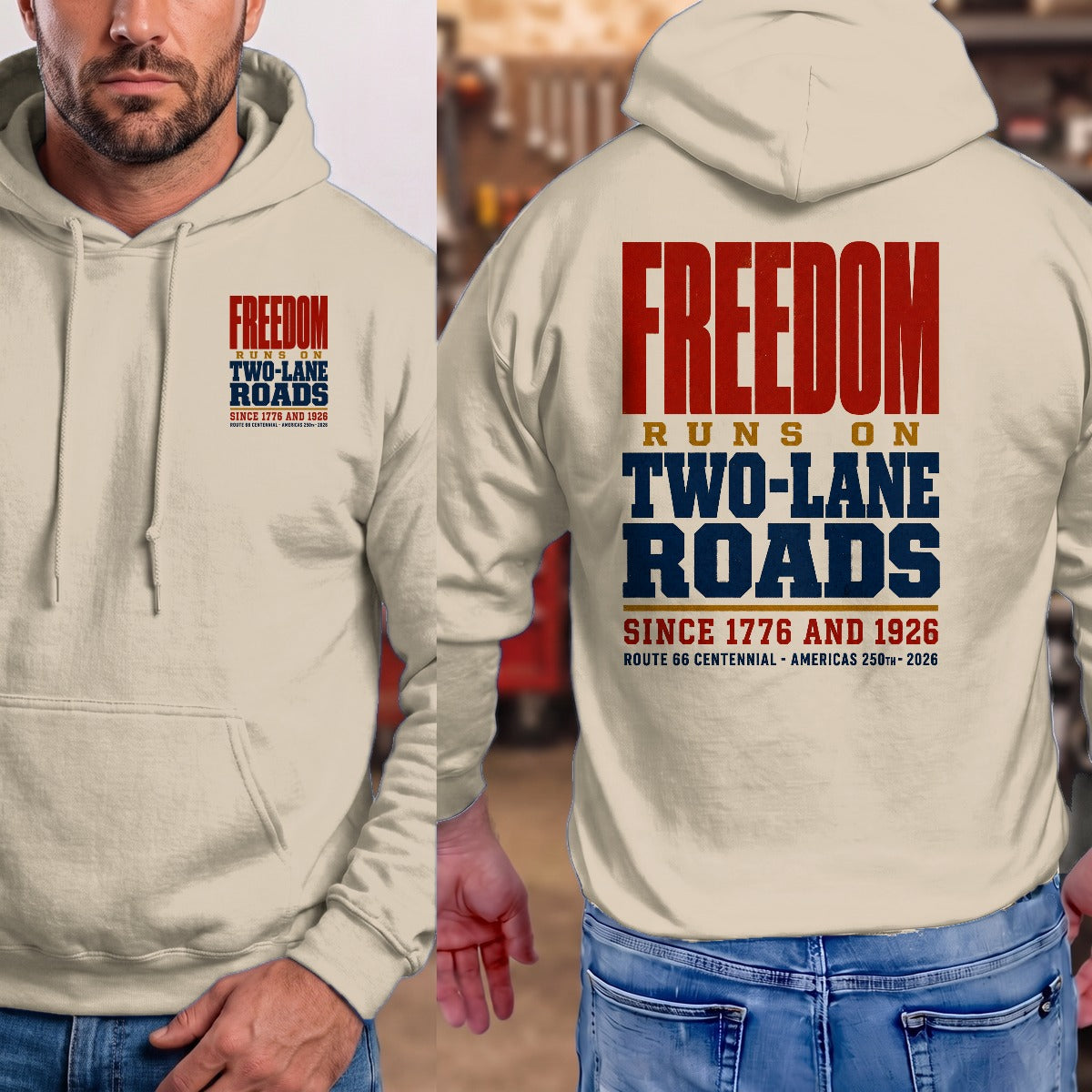 Sand | Front & Back