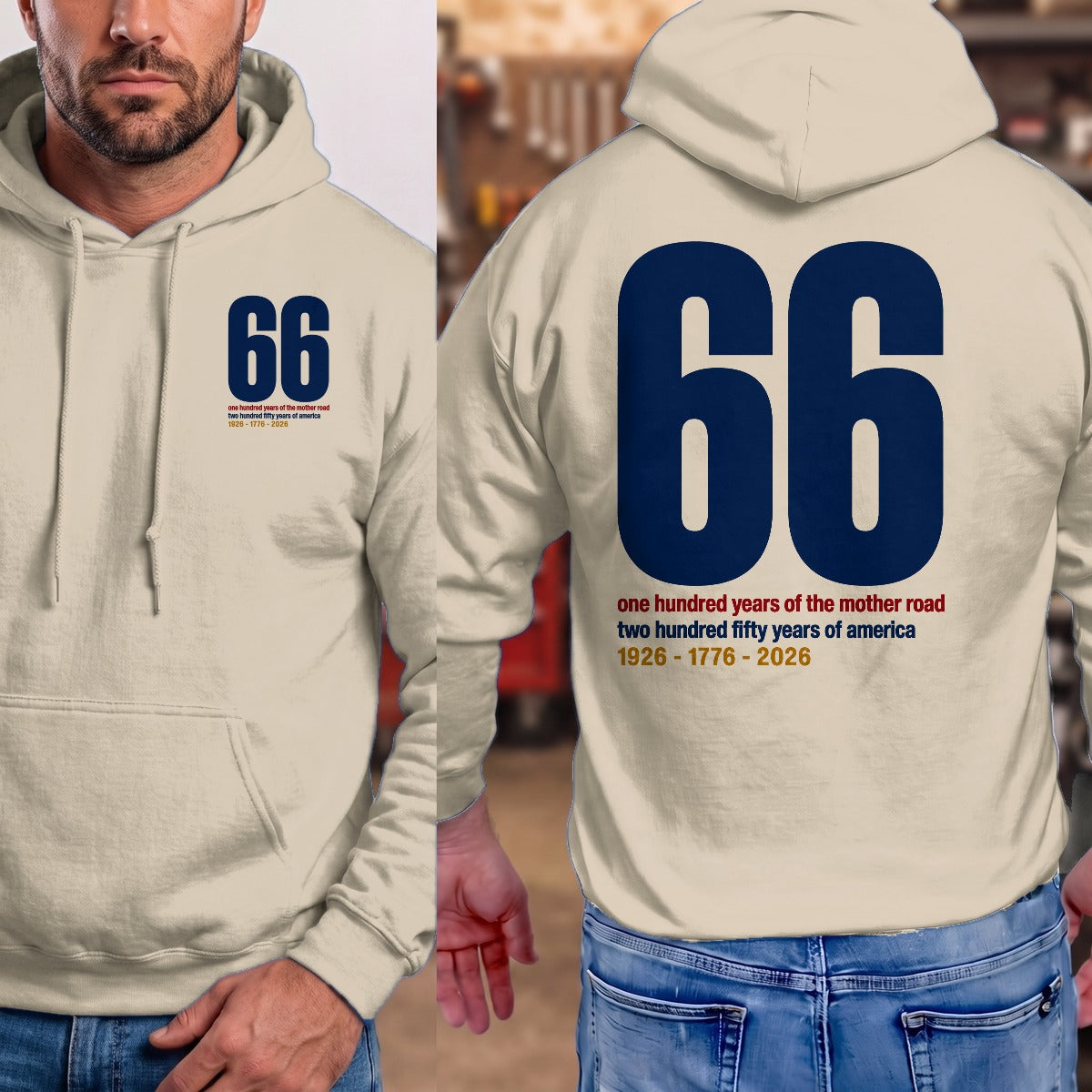 Sand | Front & Back