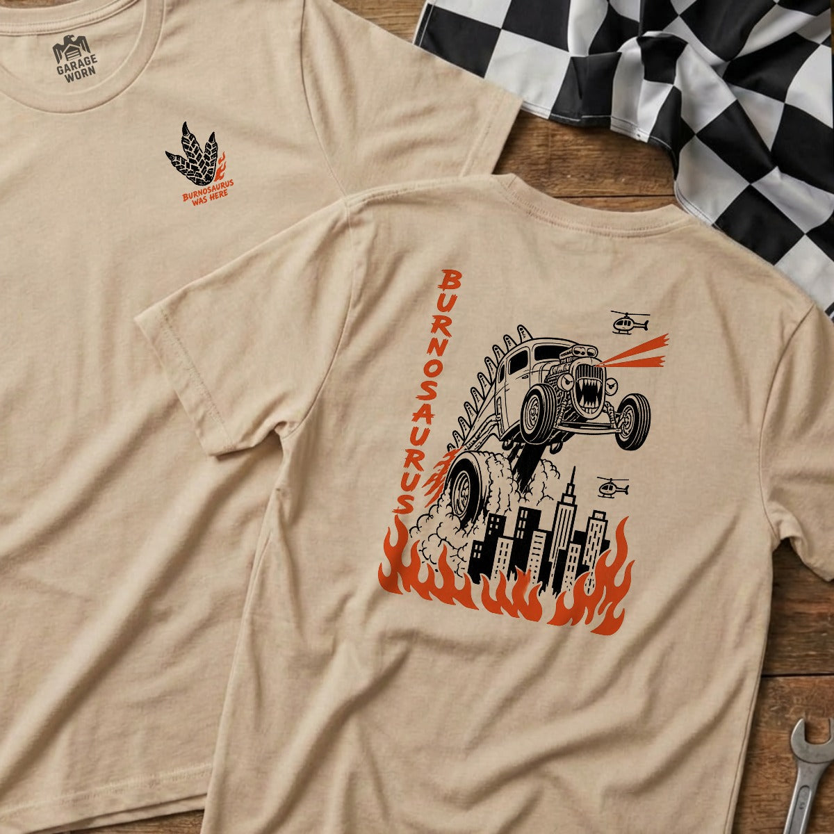 Sand | Left Chest + Back