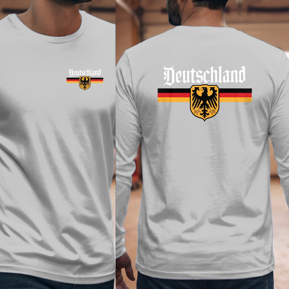 Sport Grey | Left Chest + Back