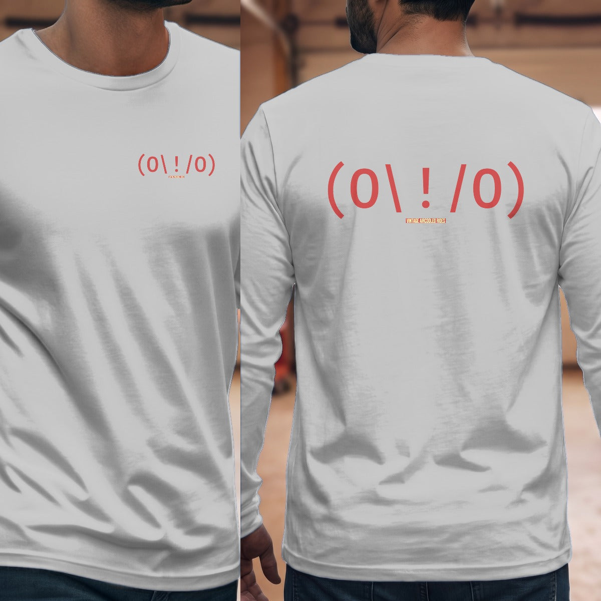 Sport Grey | Left Chest + Back