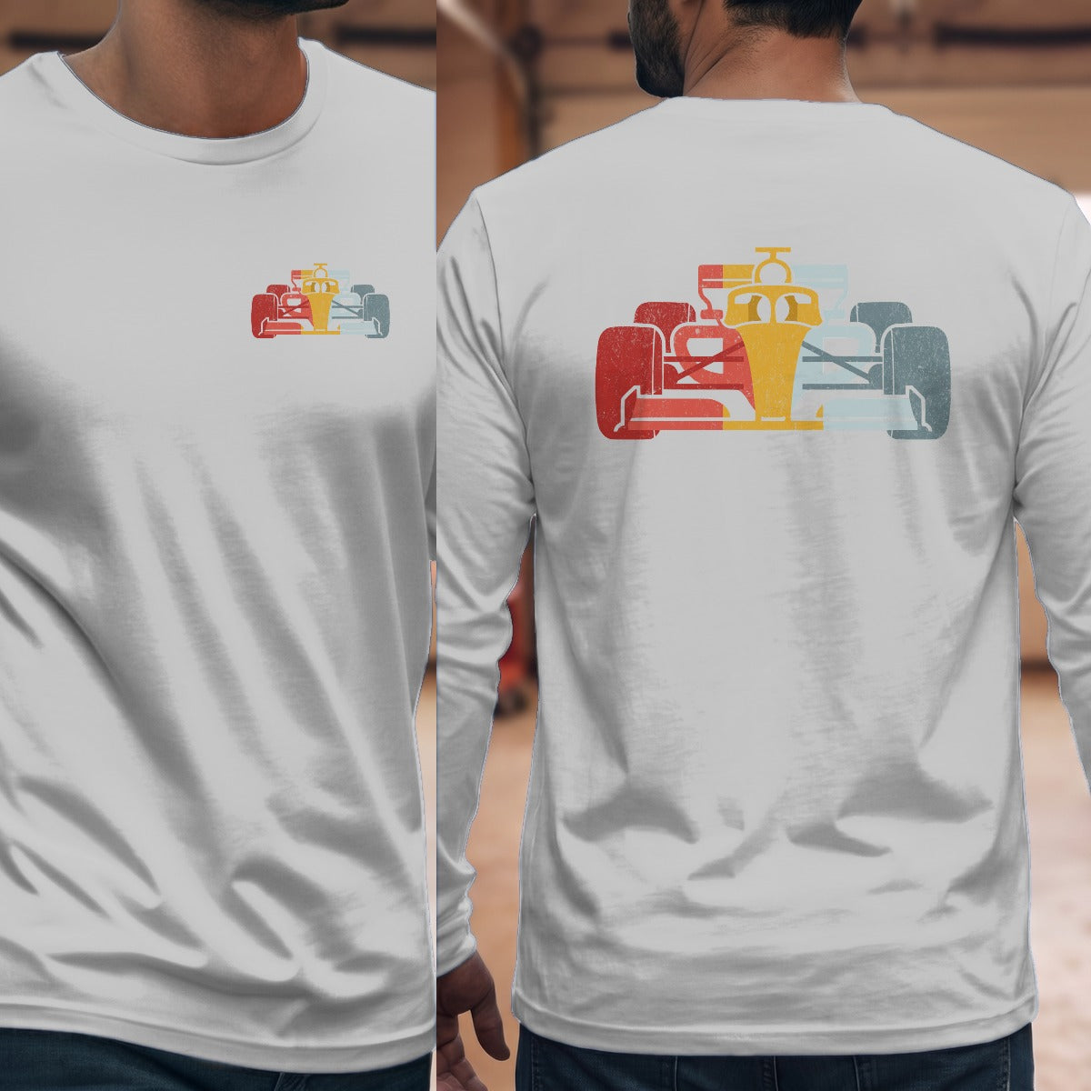 Sport Grey | Left Chest + Back