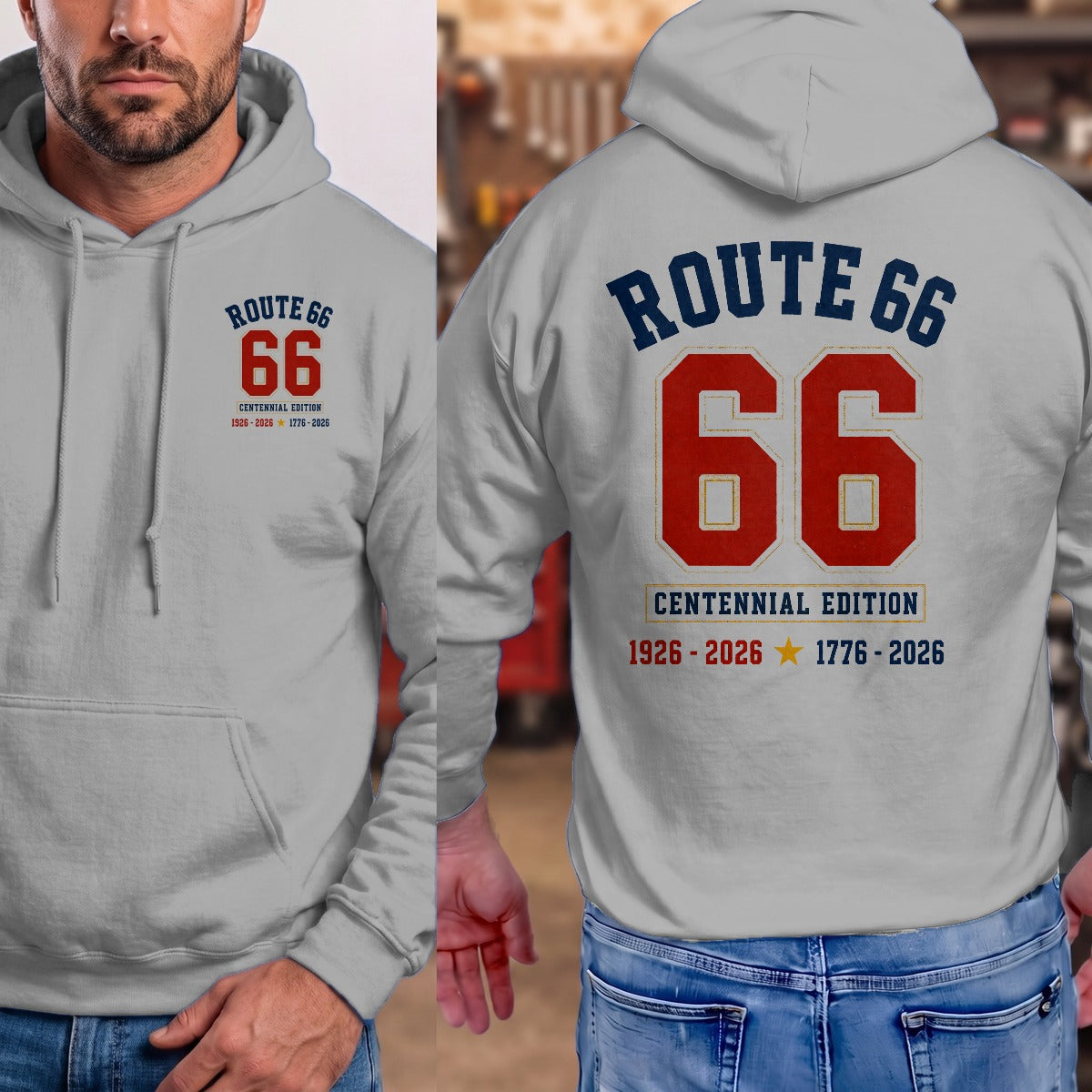 Sport Grey | Left Chest + Back