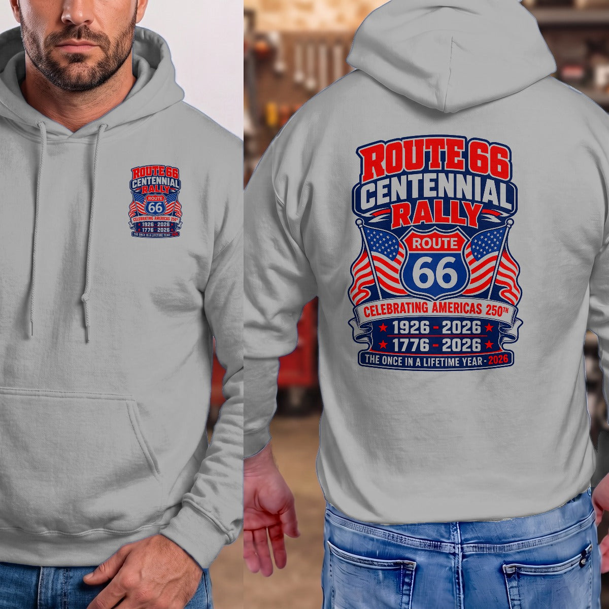Sport Grey | Left Chest + Back