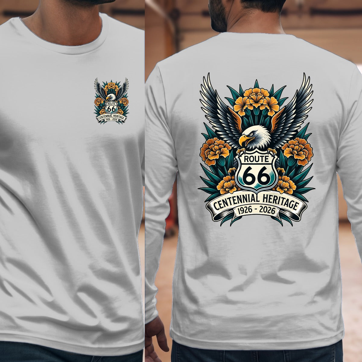 Sport Grey | Left Chest + Back
