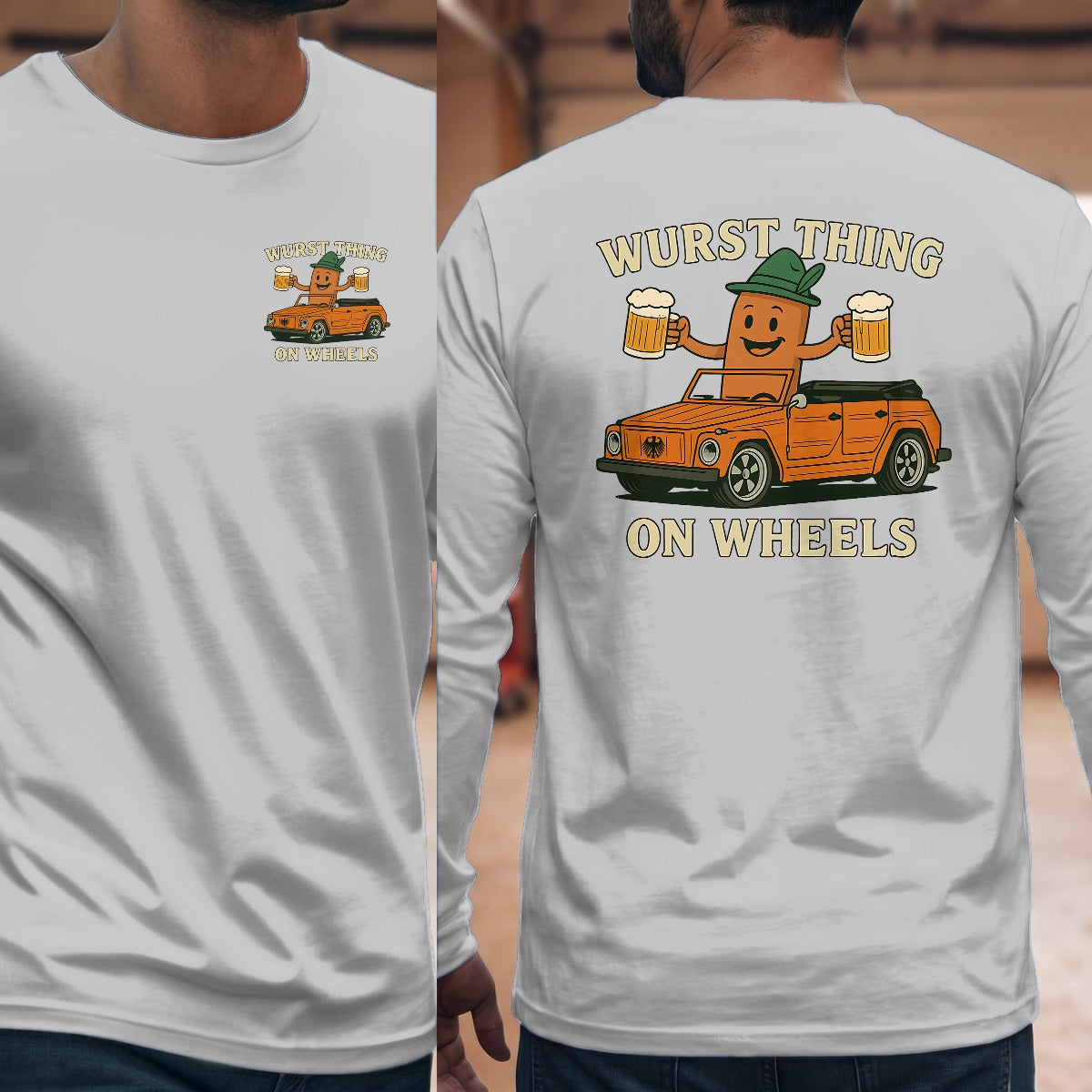 Sport Grey | Left Chest + Back