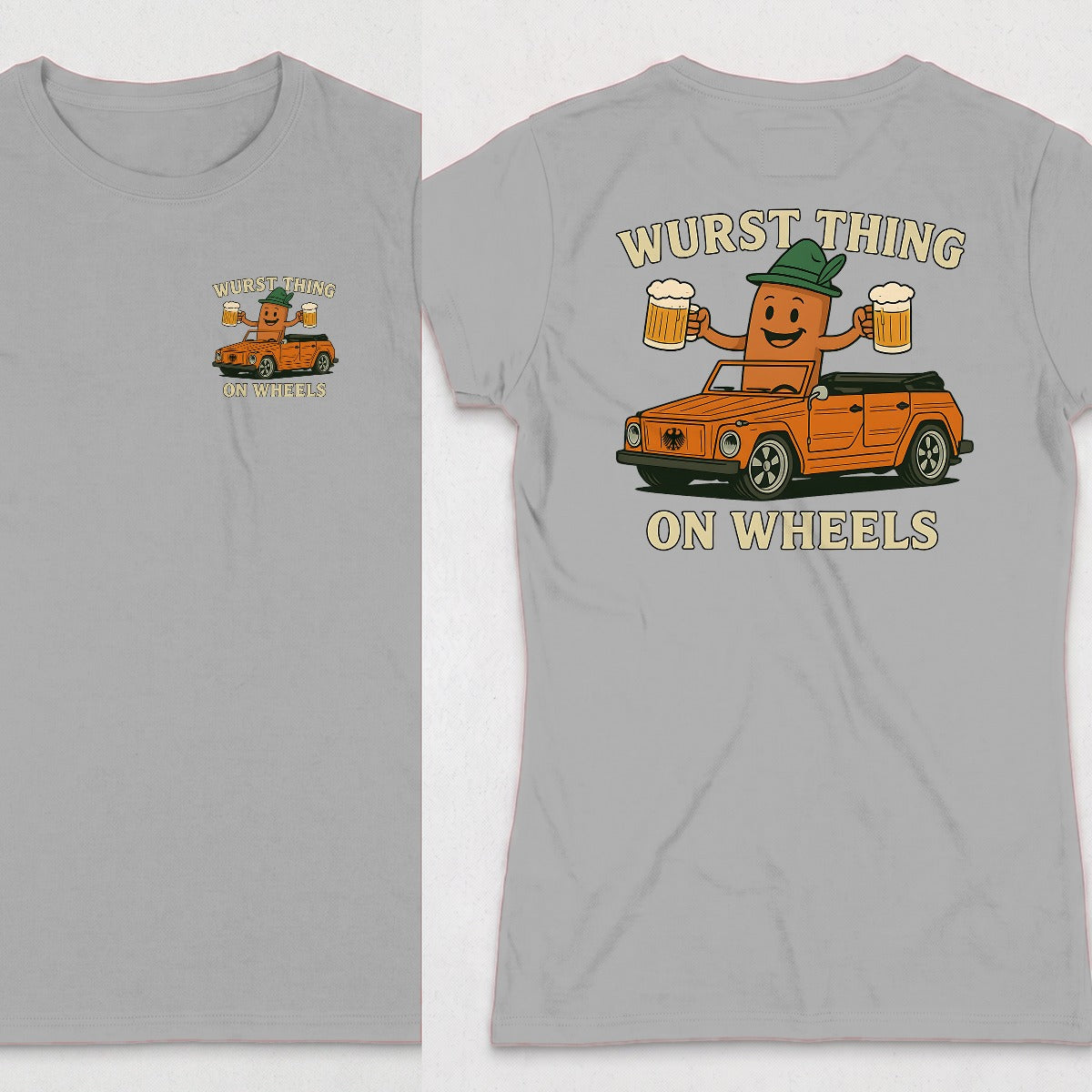 Sport Grey | Left Chest + Back