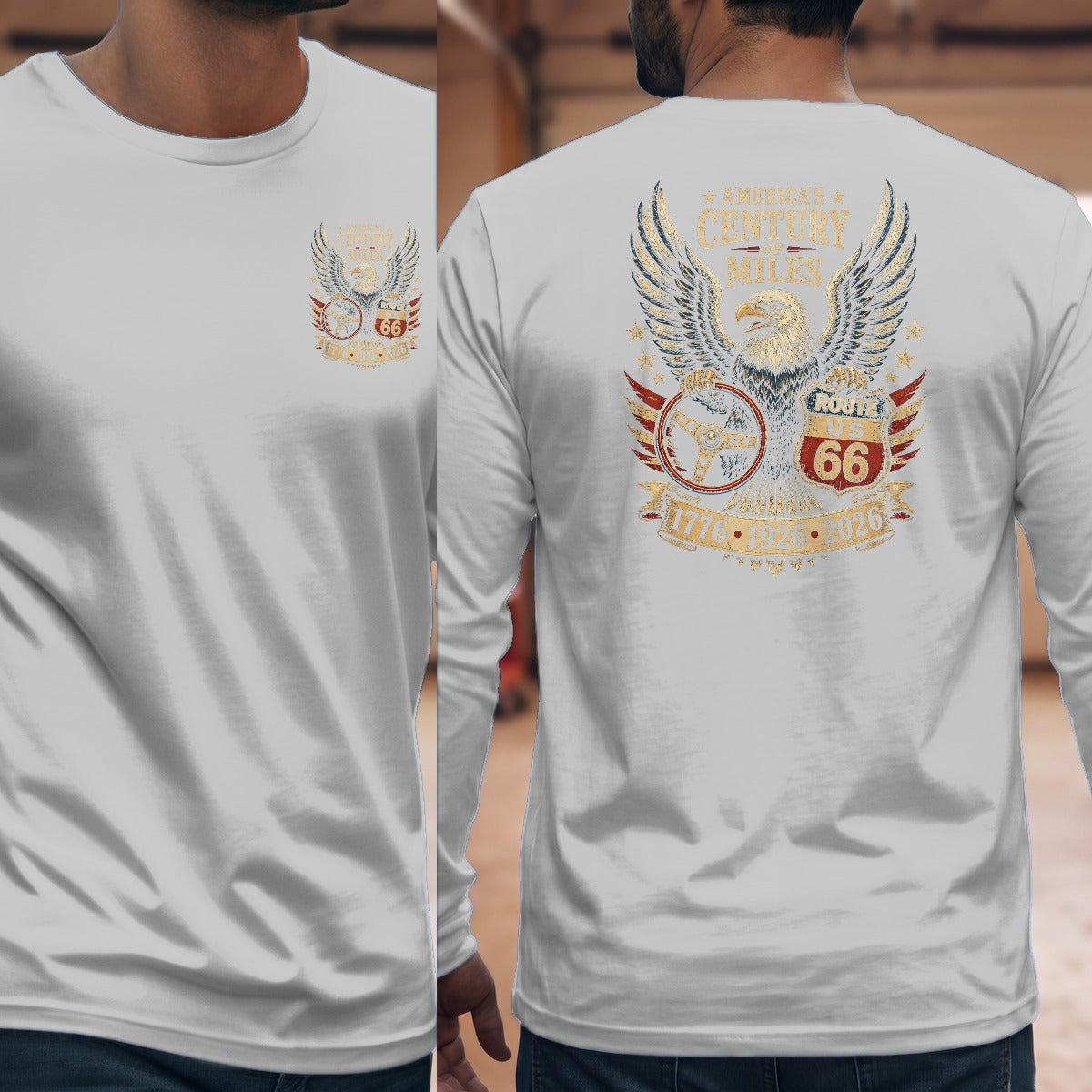 Sport Grey | Left Chest + Back