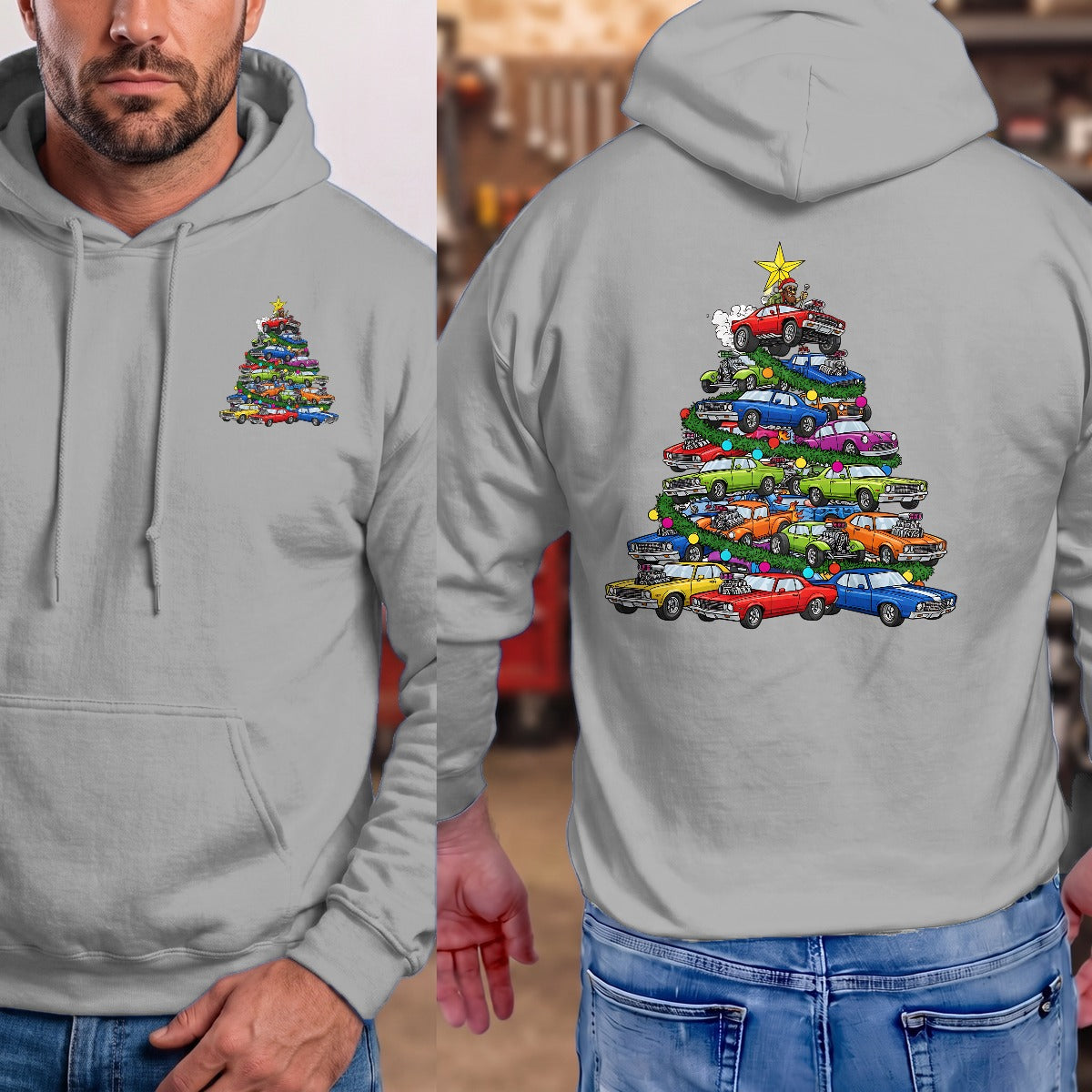 Sport Grey | Left Chest + Back