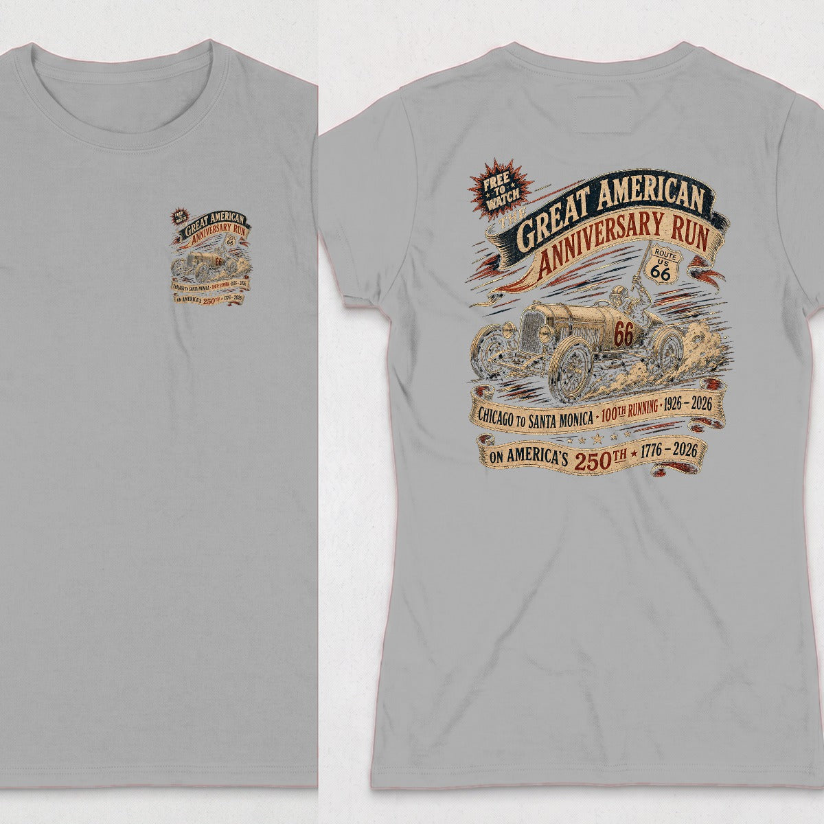 Sport Grey | Left Chest + Back