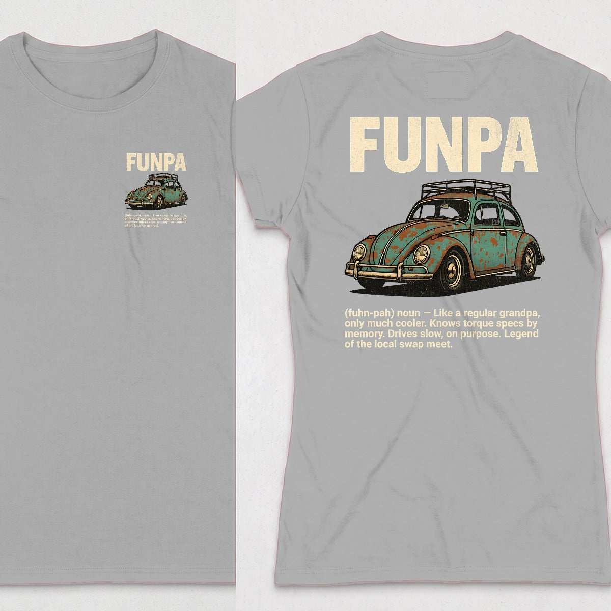 Sport Grey | Left Chest + Back