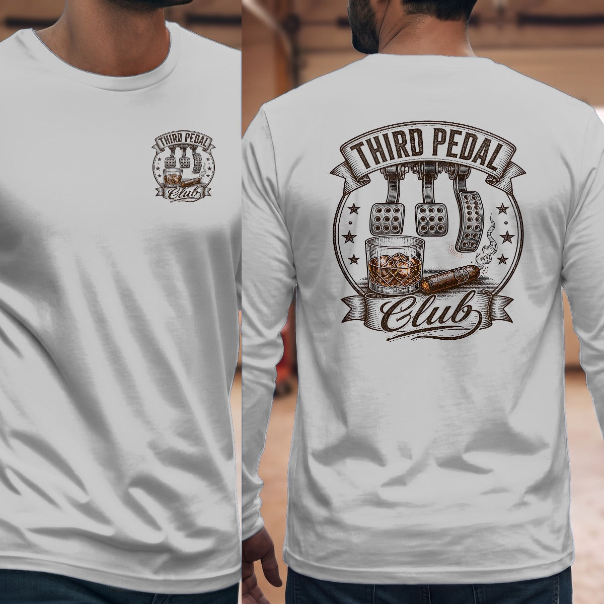 Sport Grey | Left Chest + Back