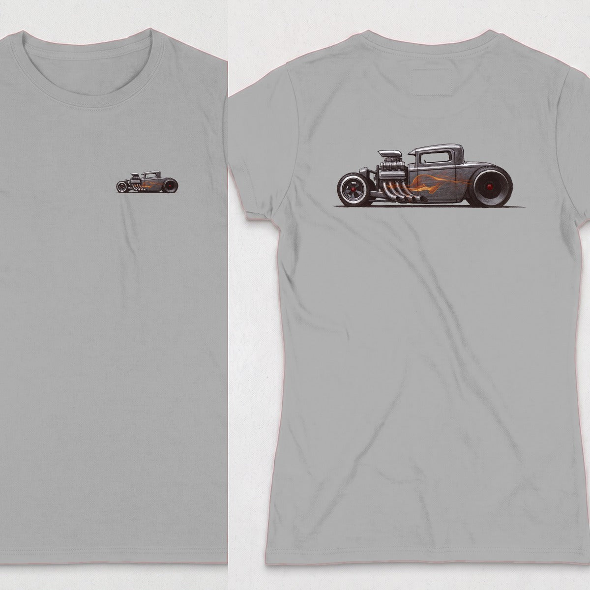Sport Grey | Left Chest + Back